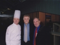 Pierre Orsi, Guy Bardel, et Gabriel Paillasson le Président de la coupe du monde de la pâtisserie...