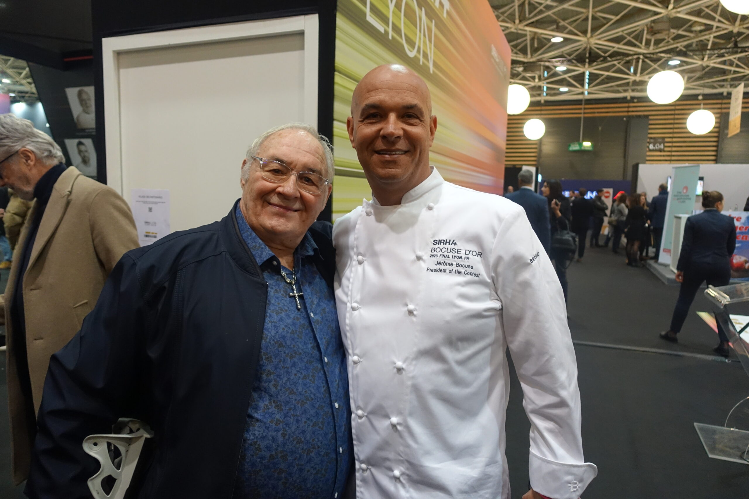 Jérome Bocuse et Guy Bardel