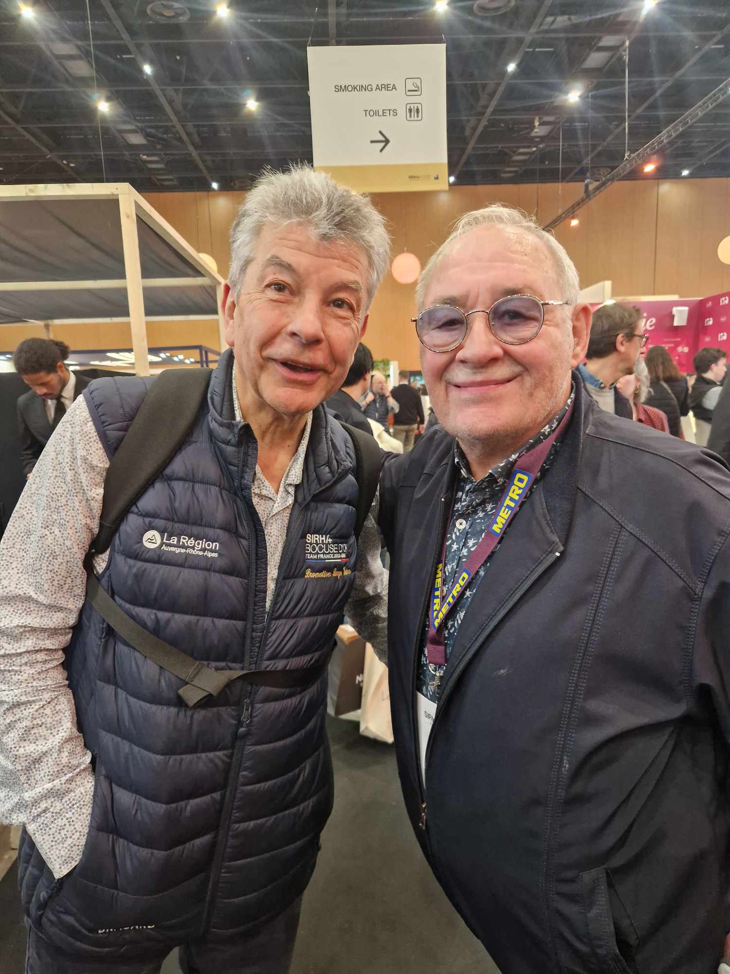 (111) Régis Marcon ex Bocuse d’or chef étoilé Michelin et son Ami Guy Bardel