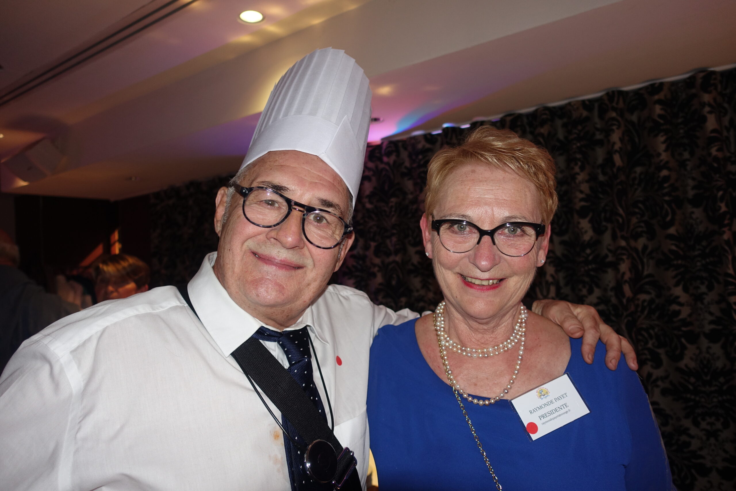 (112) Raymonde Payet Présidente lors de sa soirée au Sofitel
