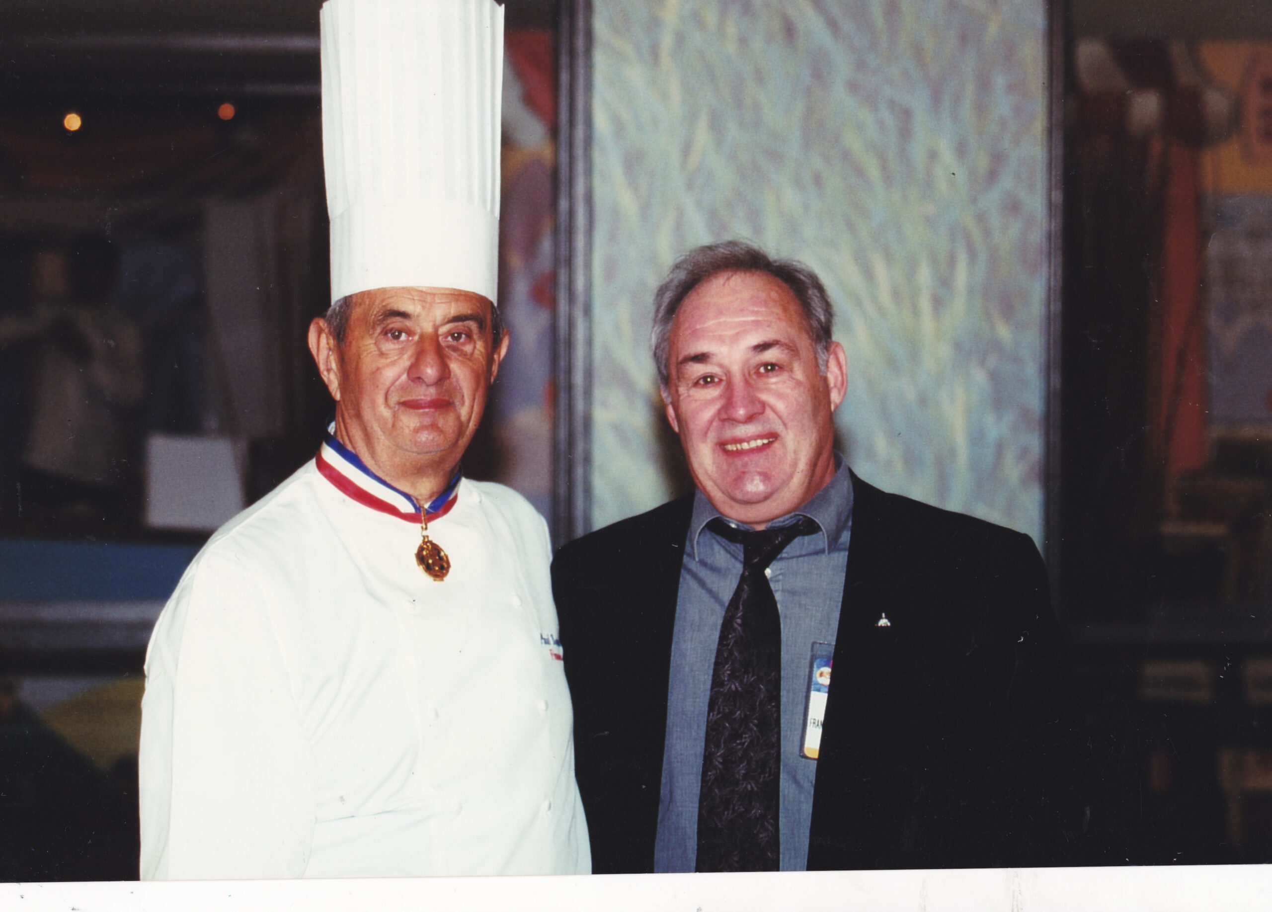(128)Paul Bocuse MOF et Guy Bardel