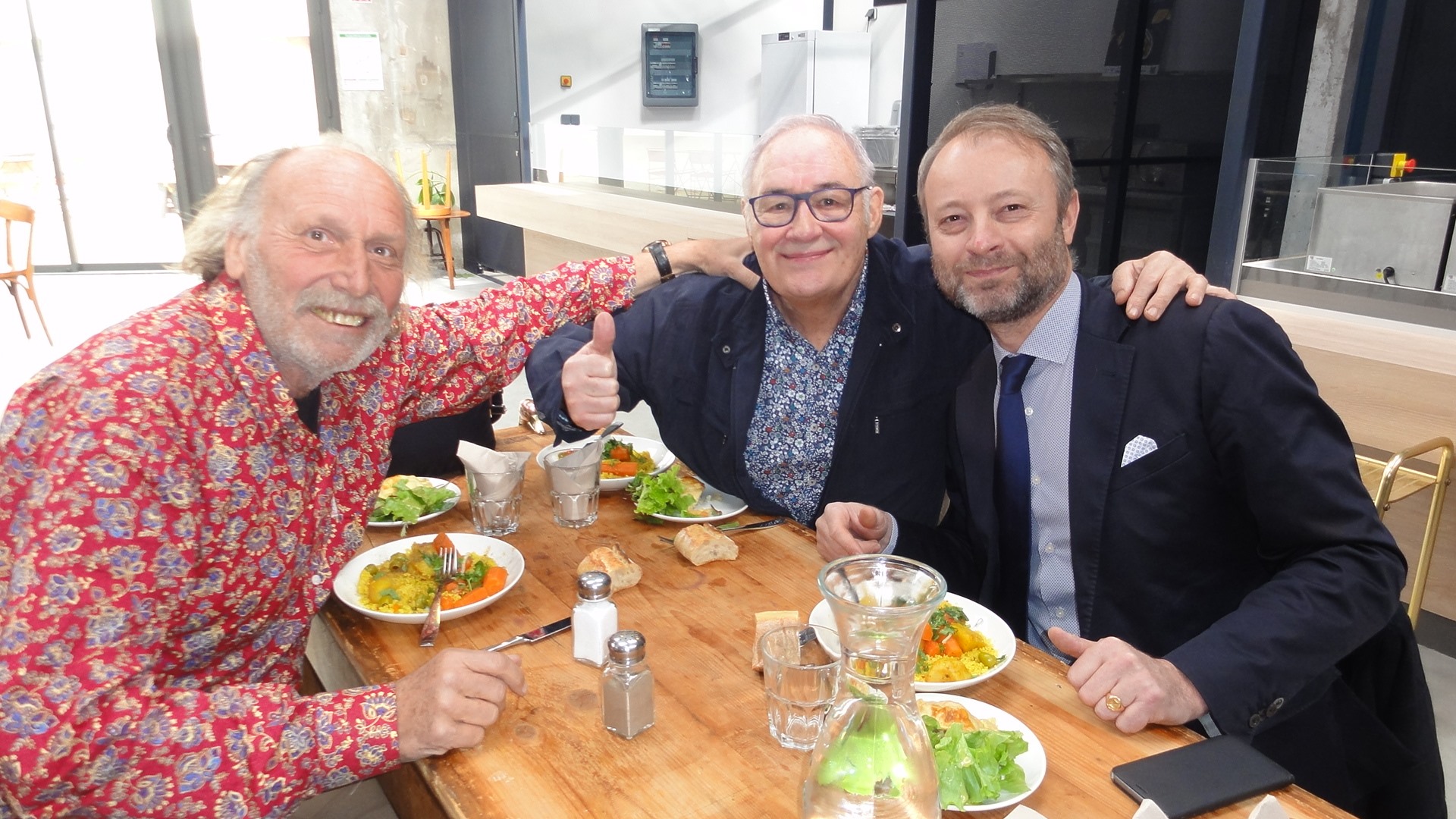 (168) Marco Lyonpeople et Christian Mure journaliste gastronomique