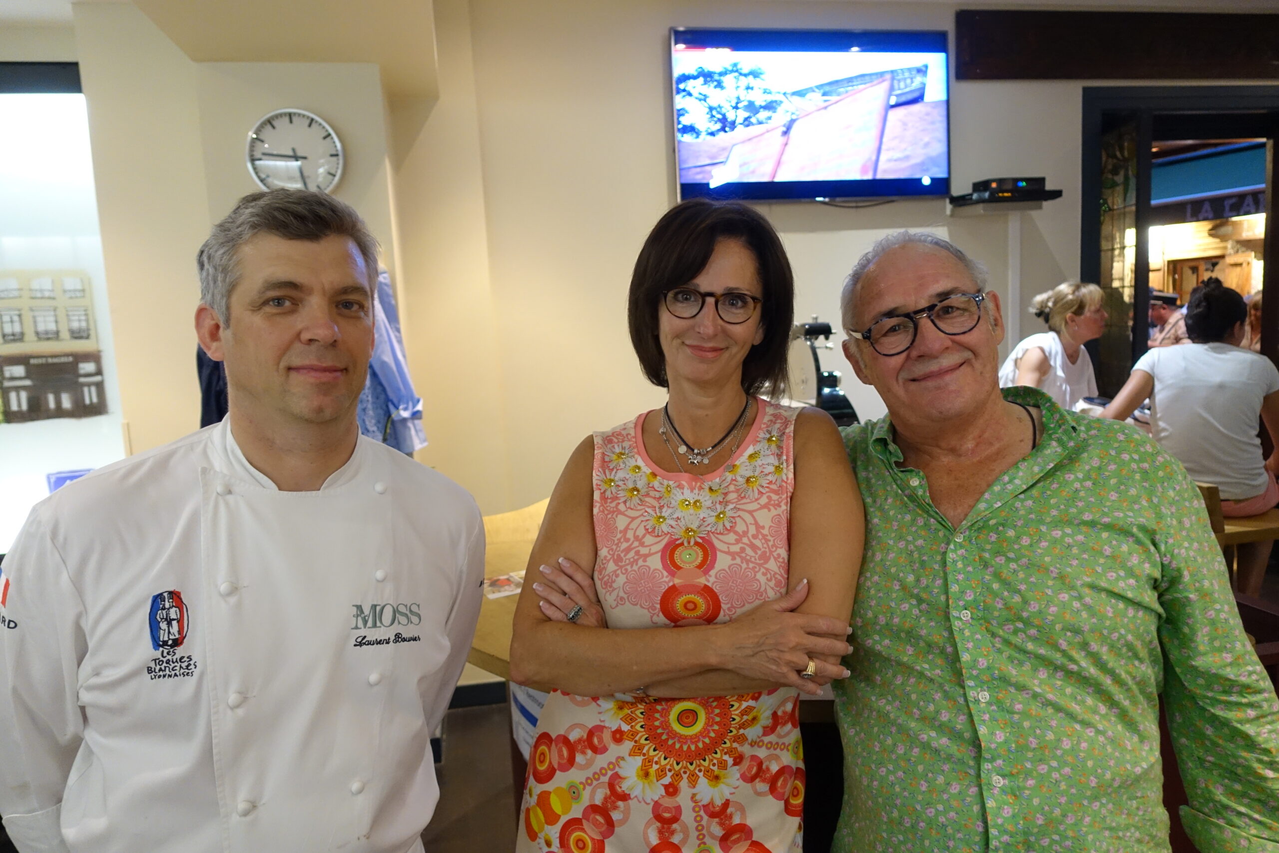 ( 21 )Chef Laurent Bouvier et Françoise Sibilla la patronne rue Mercière 2è