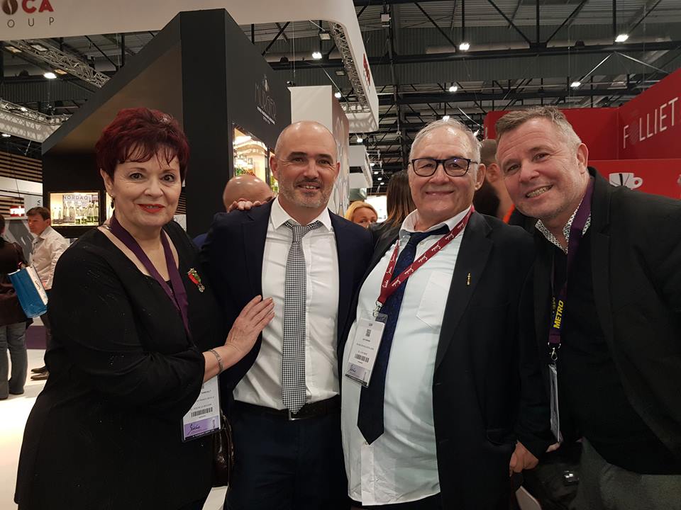 ( 22 ) Fabienne Thibaut et maison Murgier avec Stéphanne Pelletier Broc Bar Lyon 1er au Sirha