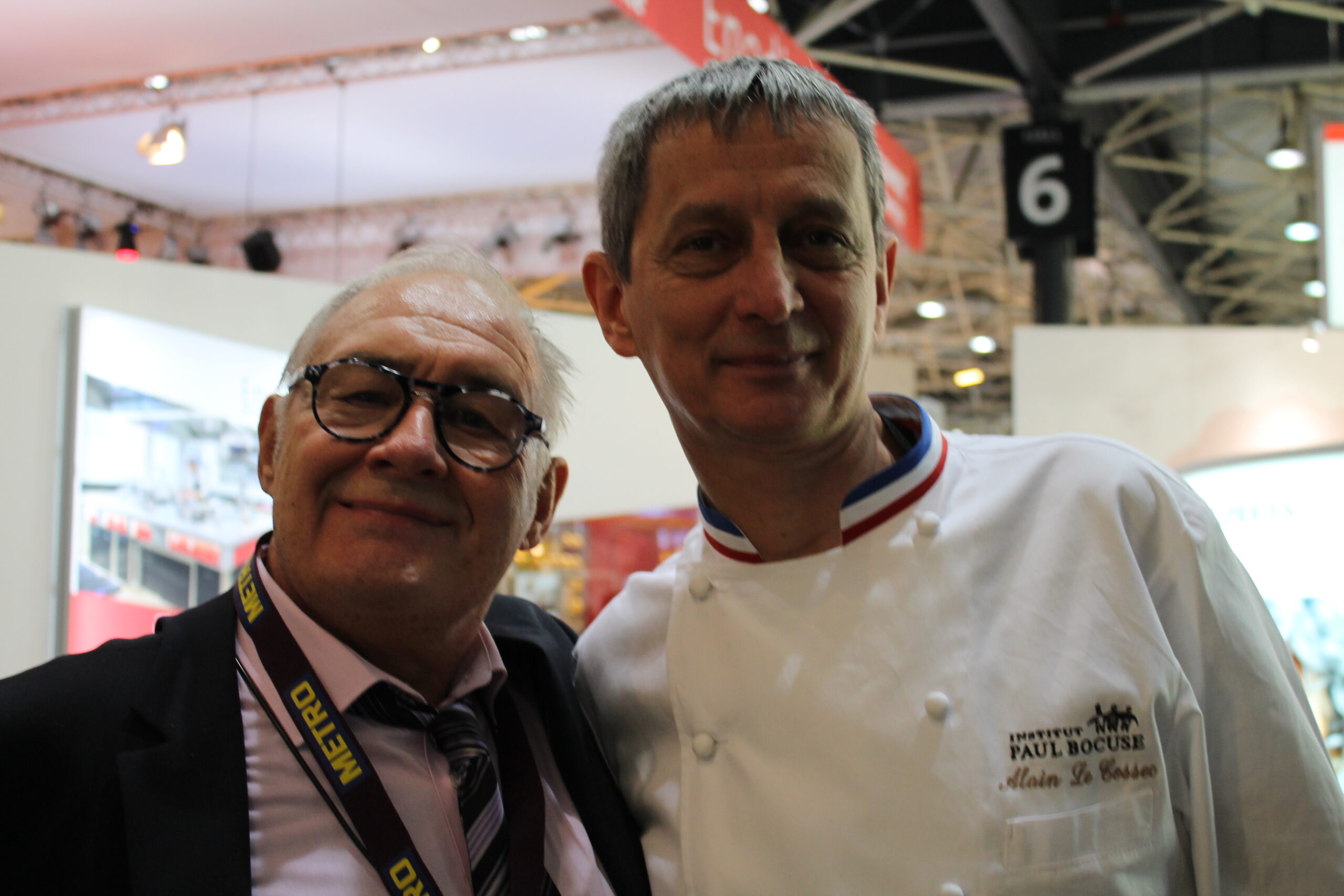 ( 27 )Mon Ami Alain Le Cossec MOF Directeur des Arts Cculinaires institut Paul Bocuse Ecculy