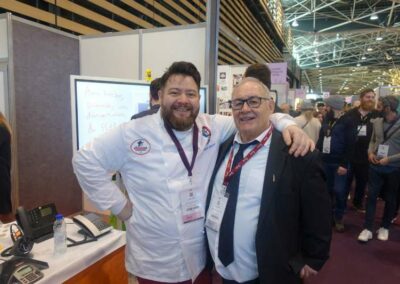 (44 )Chef patron David Cano les culottes longues Toques Blanches Lyonnaises Lyon 2è
