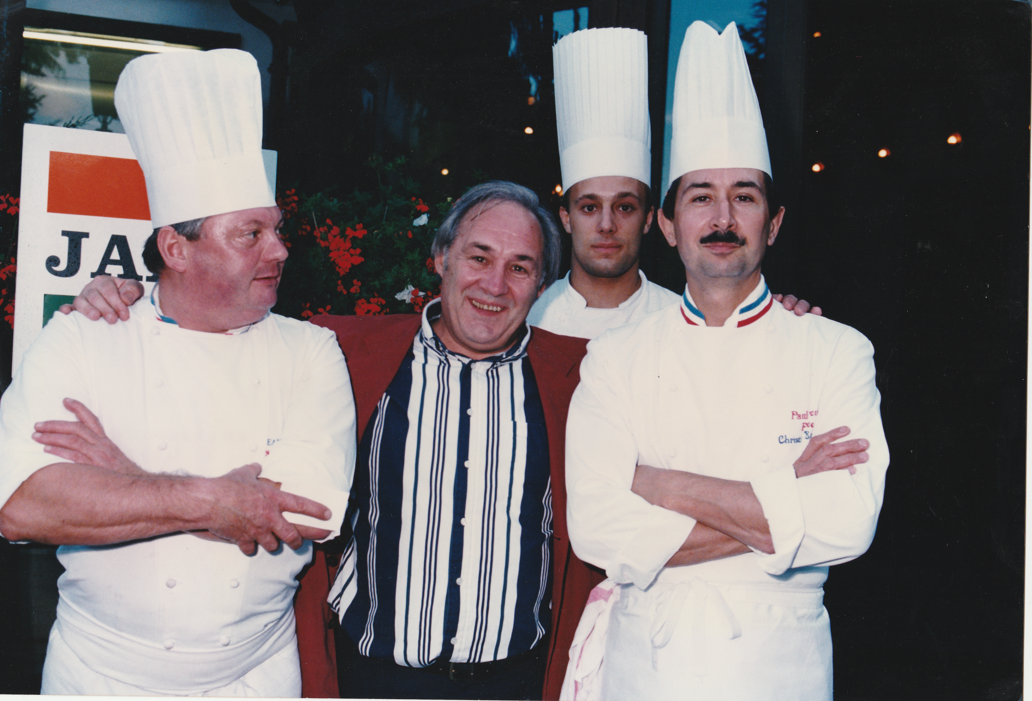 (63) Chez Bocuse avec les copains Christian Bouvarel MOF 40 ans chez Bocuse.