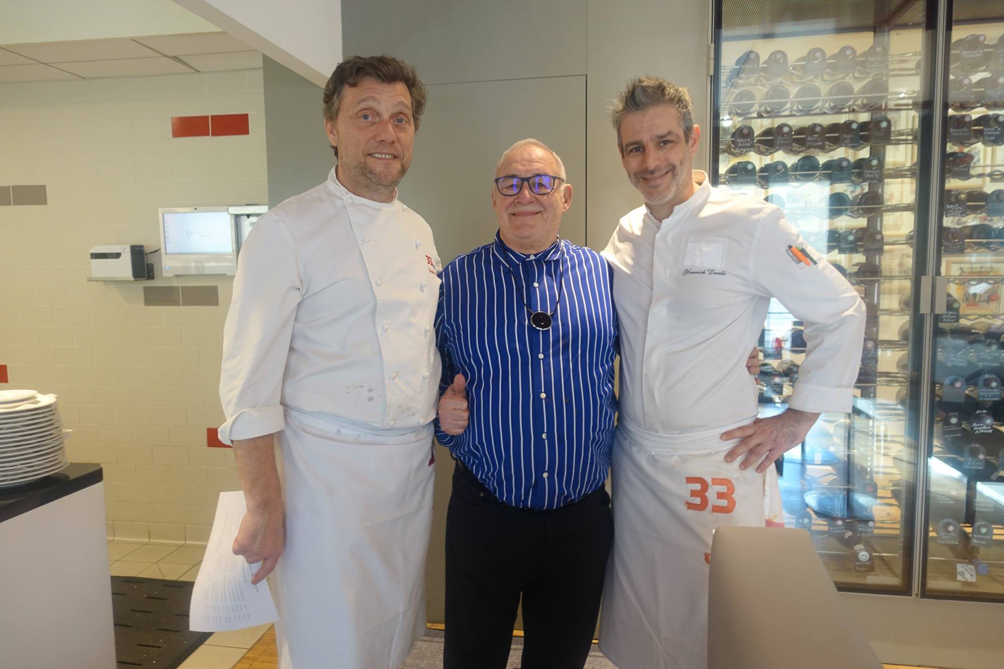 (86) Frédéric Berthod Chef Cité 33 et Yannick Decelle son Second Lyon 6è