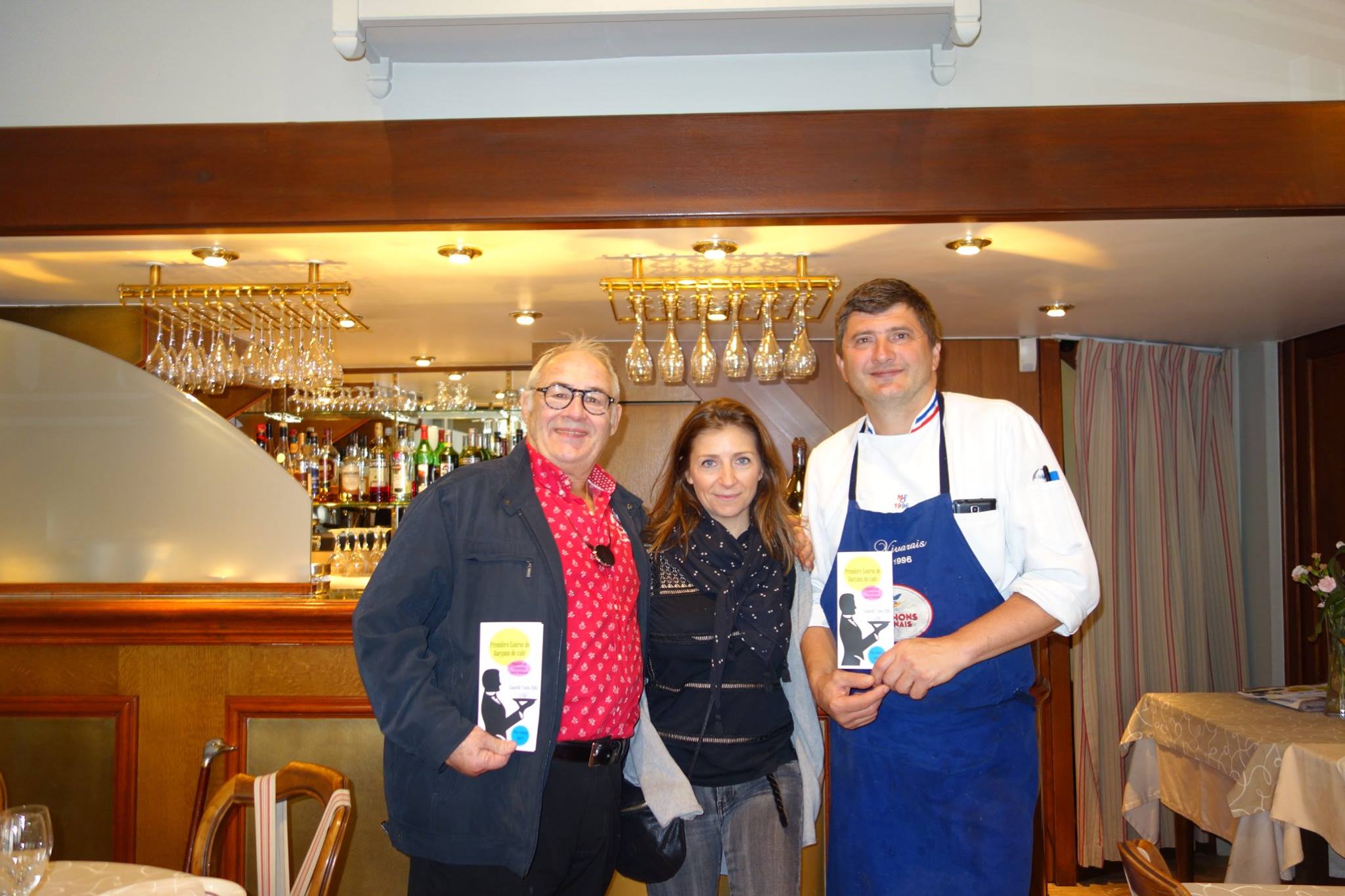 (89) Guy et Carinne avec Williams Jacquier MOF le Vivarais Lyon 2