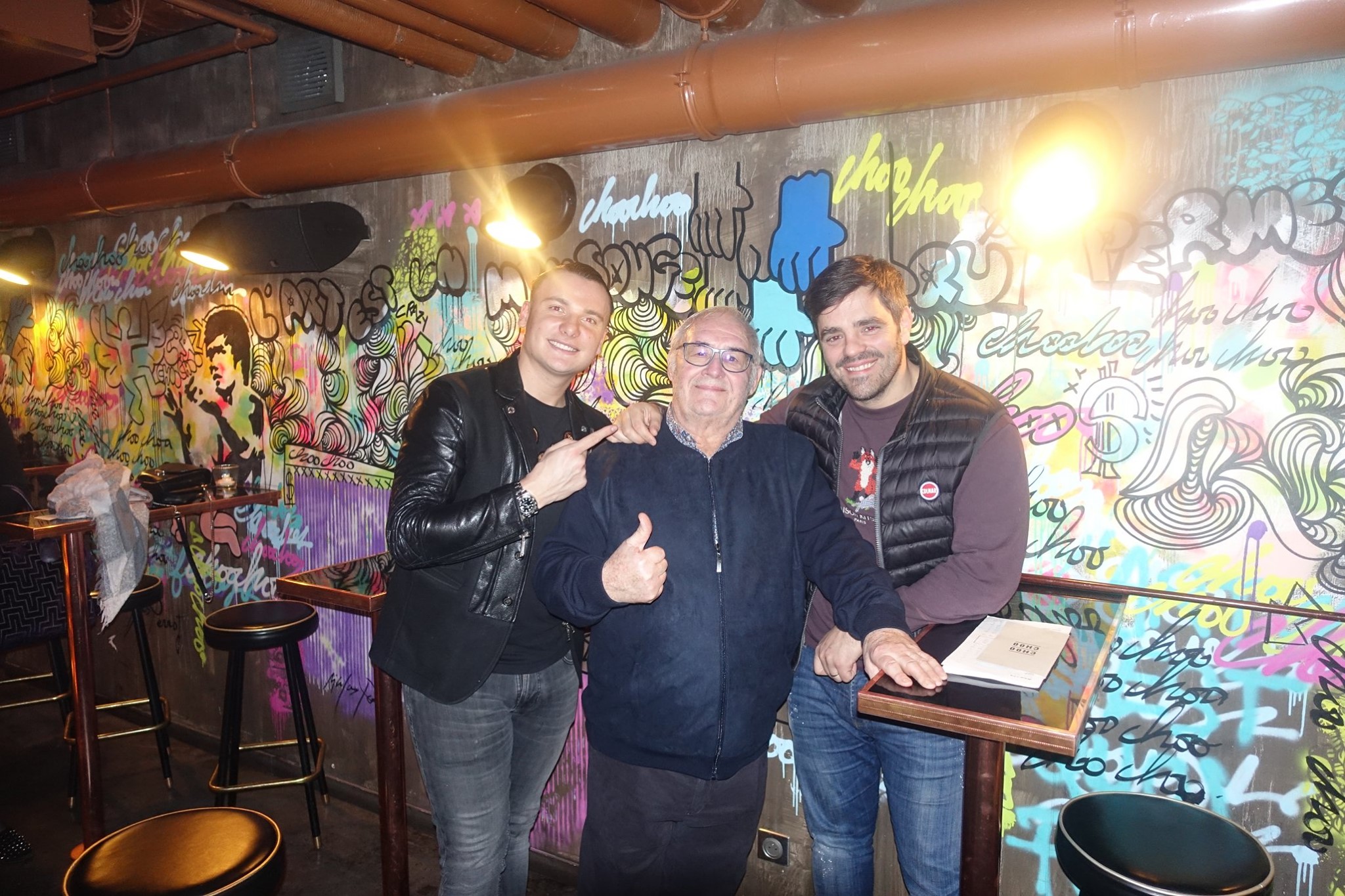 (190) 2 pilliers patrons des nuits Lyonnaises Bruno et Arthur 2 Rois