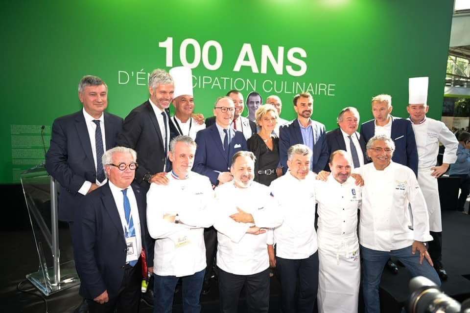 Bien belle affiche avec nos chefs Lyonnais