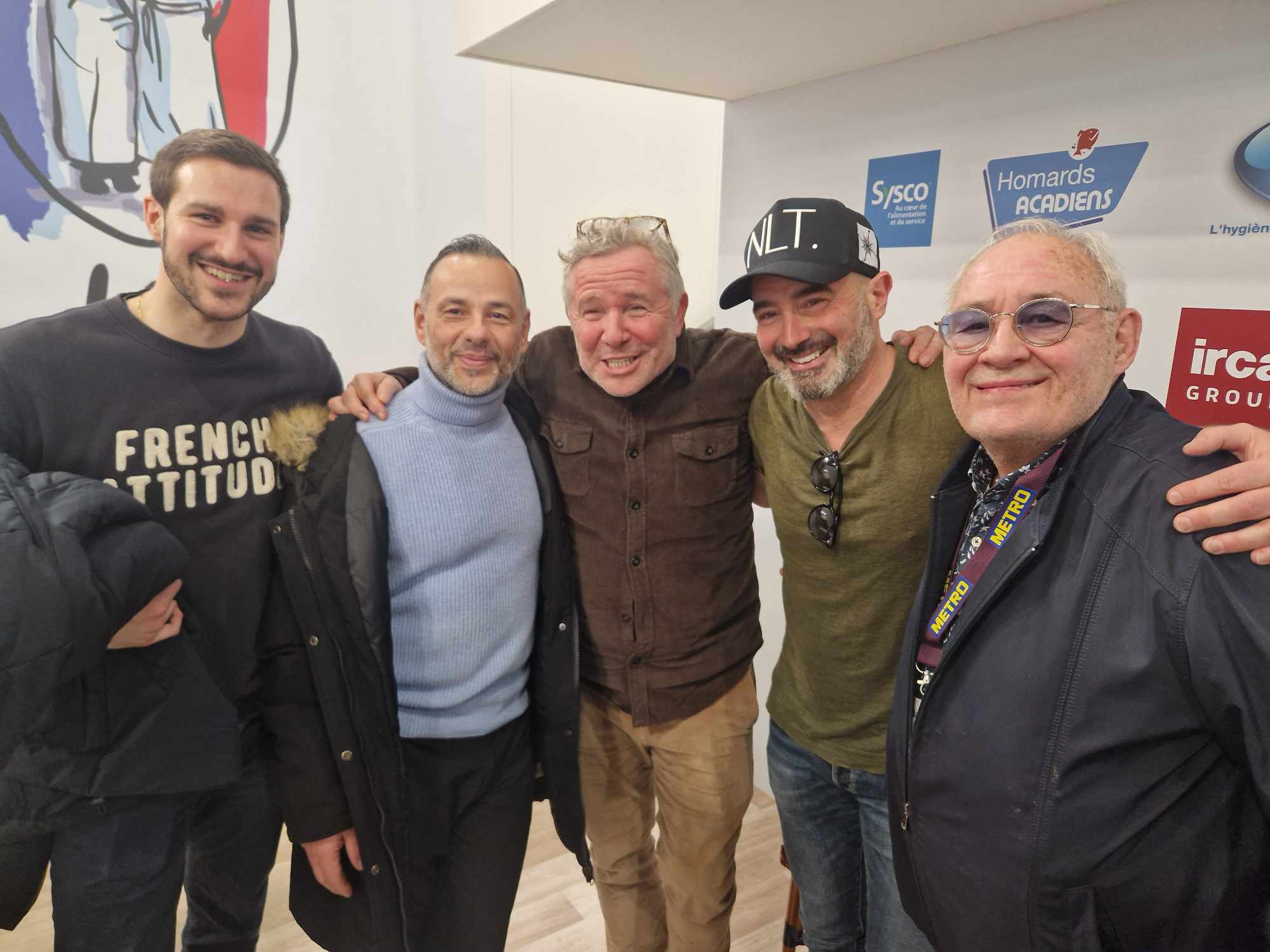 Bien belles équipes de talent Fabrice Bonnot Stéphane Pelletier Antho ,Ludovic +GB