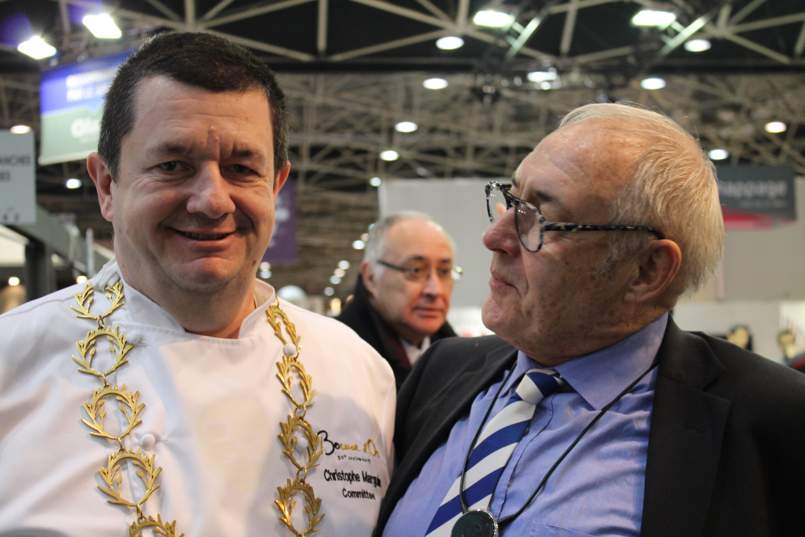 Christophe Marguin Président des Toques Blanches Lyonnaises