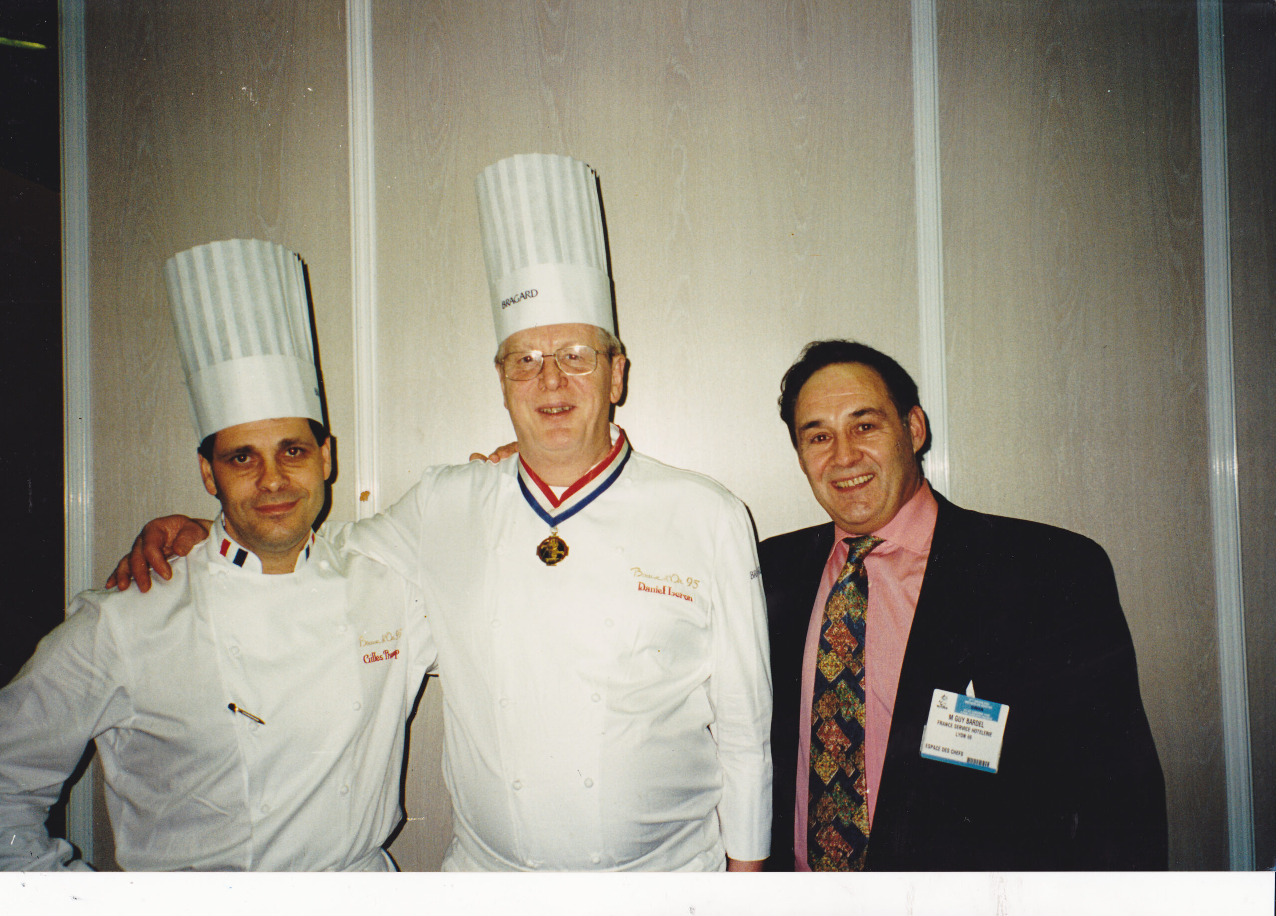 Daniel Leron Chef MOF et l&rsquo;ami Gilles trouph MOF Sirha.