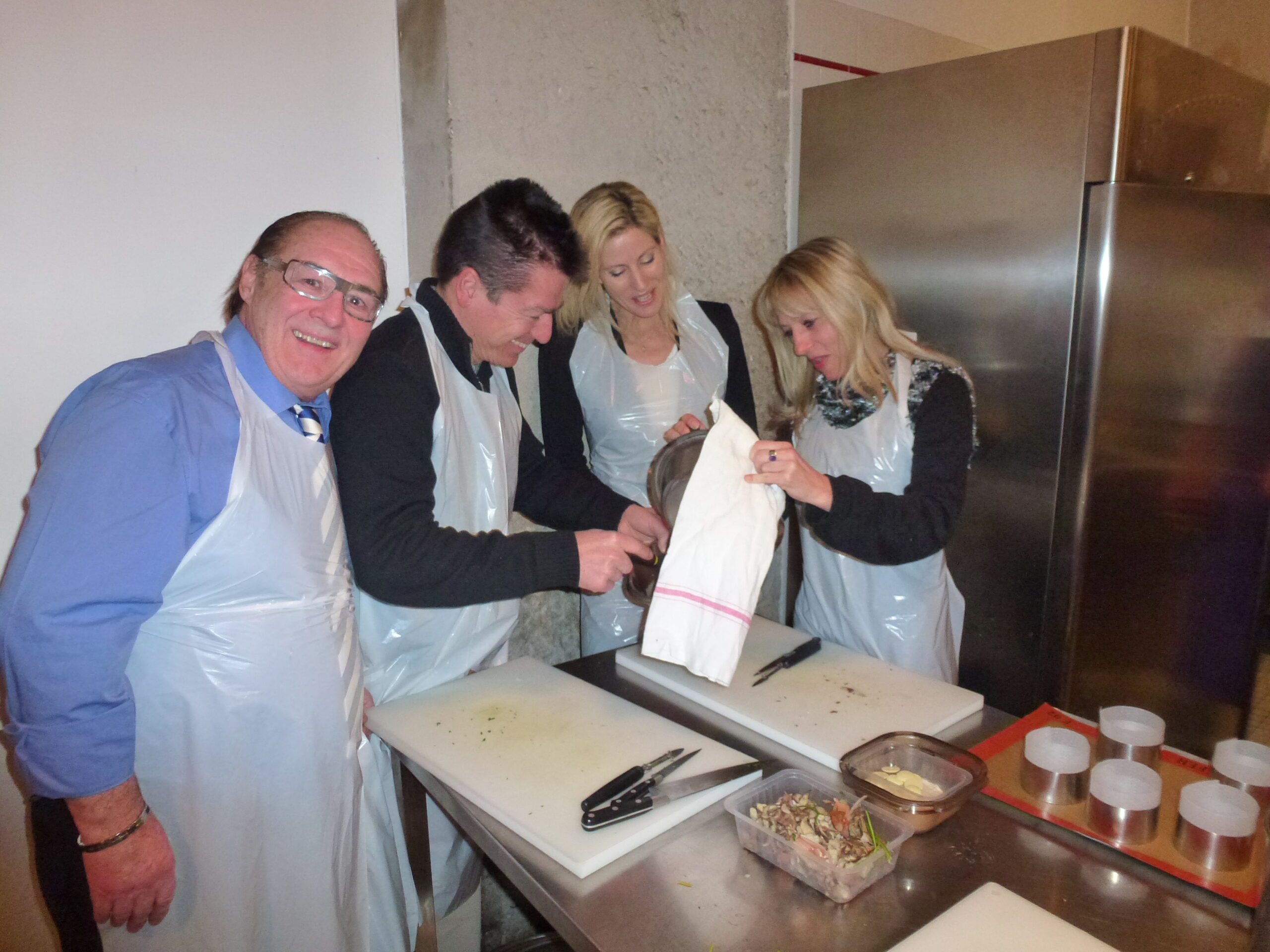 Dans l&rsquo;action en cours l&rsquo;atelier des chefs Lyon 2è avec Guy Bardel en formation 1990
