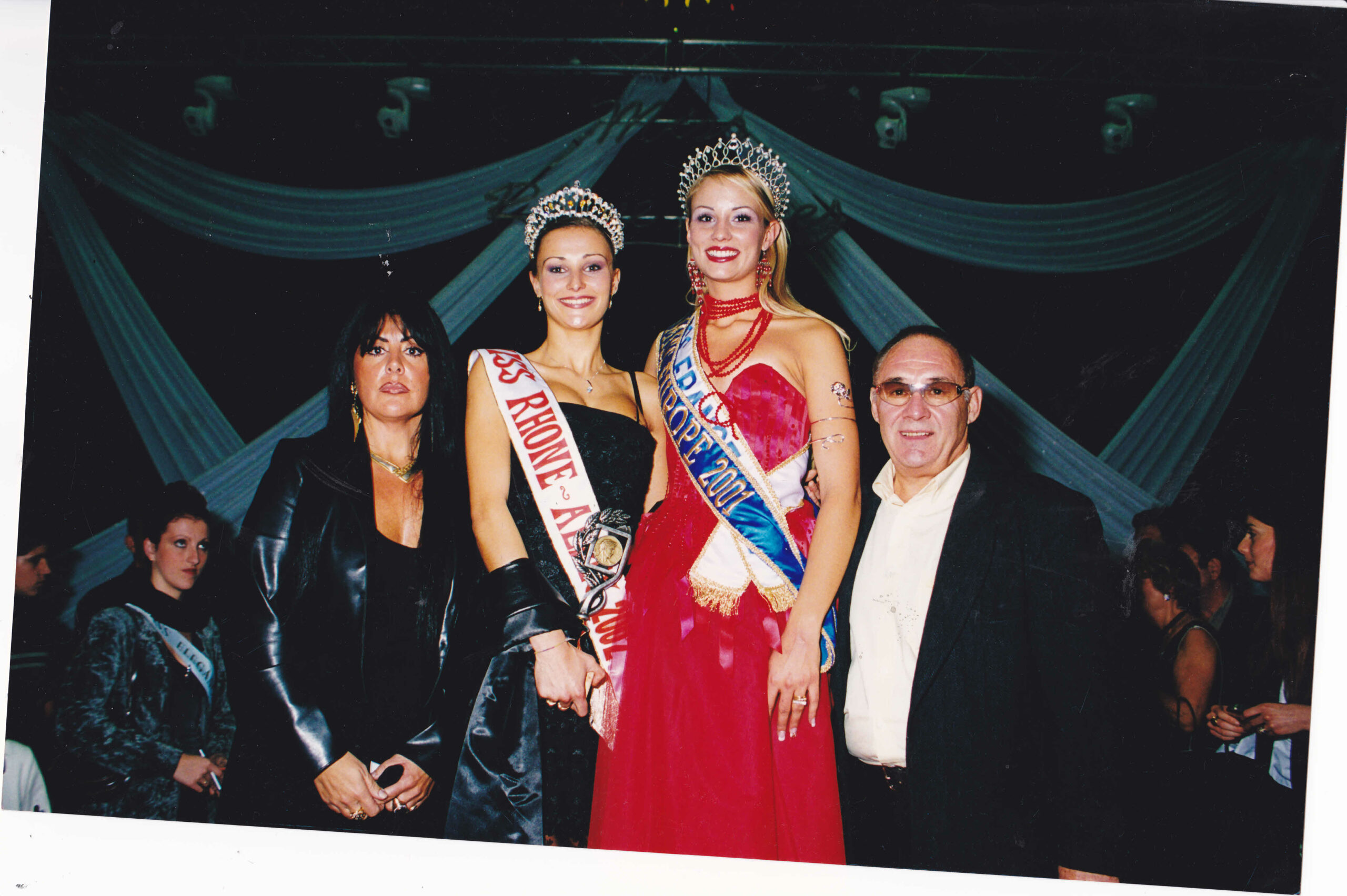 Découverte Fanny Anselme serveuse Pizzéria par Guy Bardel elle a finie 3è Dauphine Miss France,Elodie Gossuin ex Miss France et Eve Loez 2003