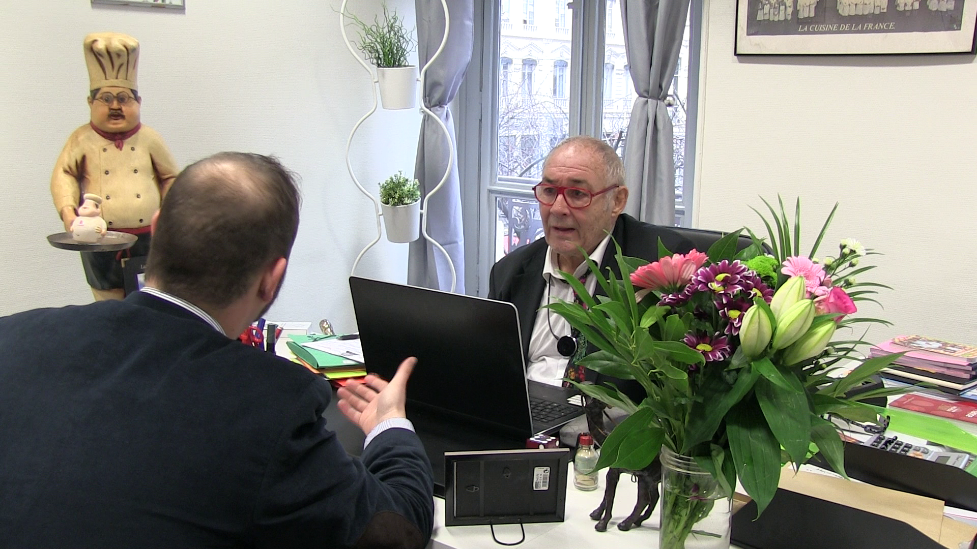Entretien candidat avec le dirigeant Guy Bardel RHHôtellerie
