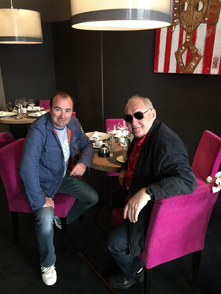 Fabrice Bonnot mon ami chef dans son restaurant Lyon 2ème 2020