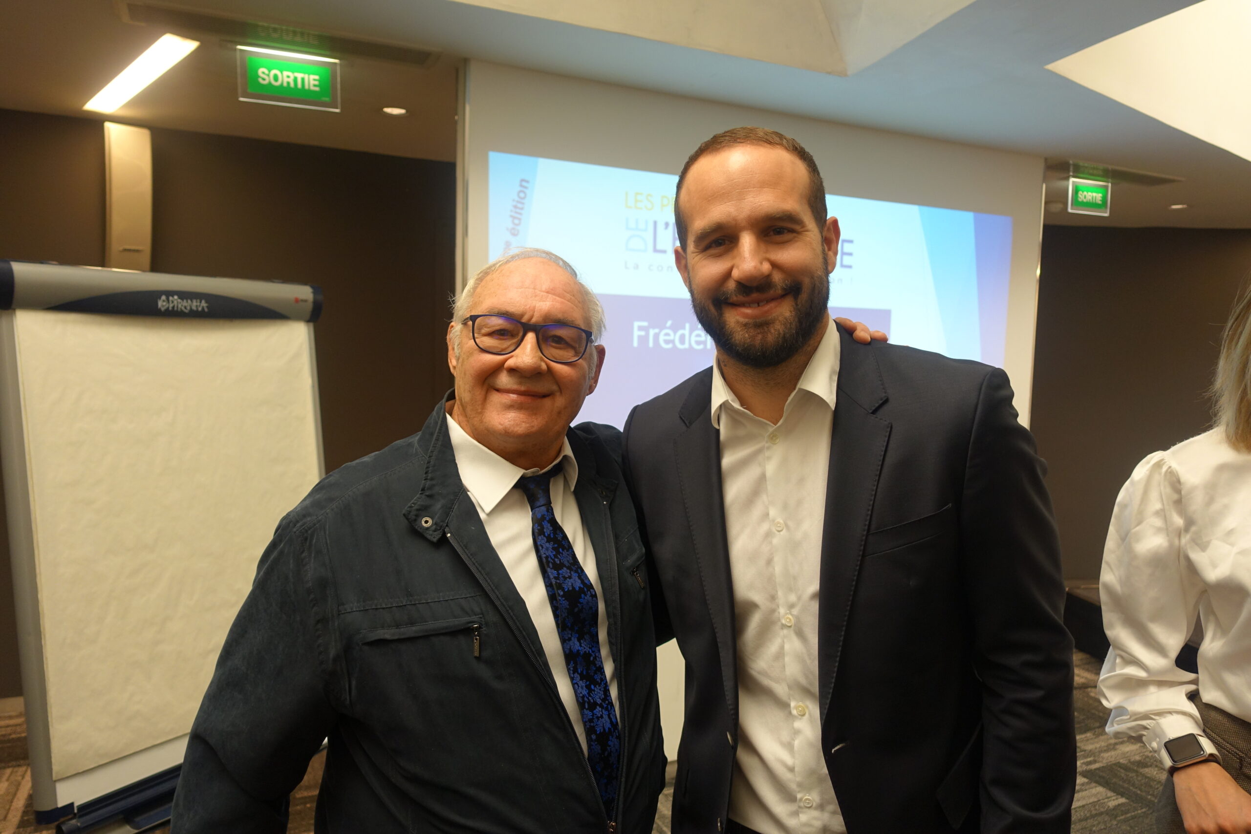 Frédéric Michalak consultant en charge du développement joueur de RUGBY et médaille légion d&rsquo;honneur Félicitations.