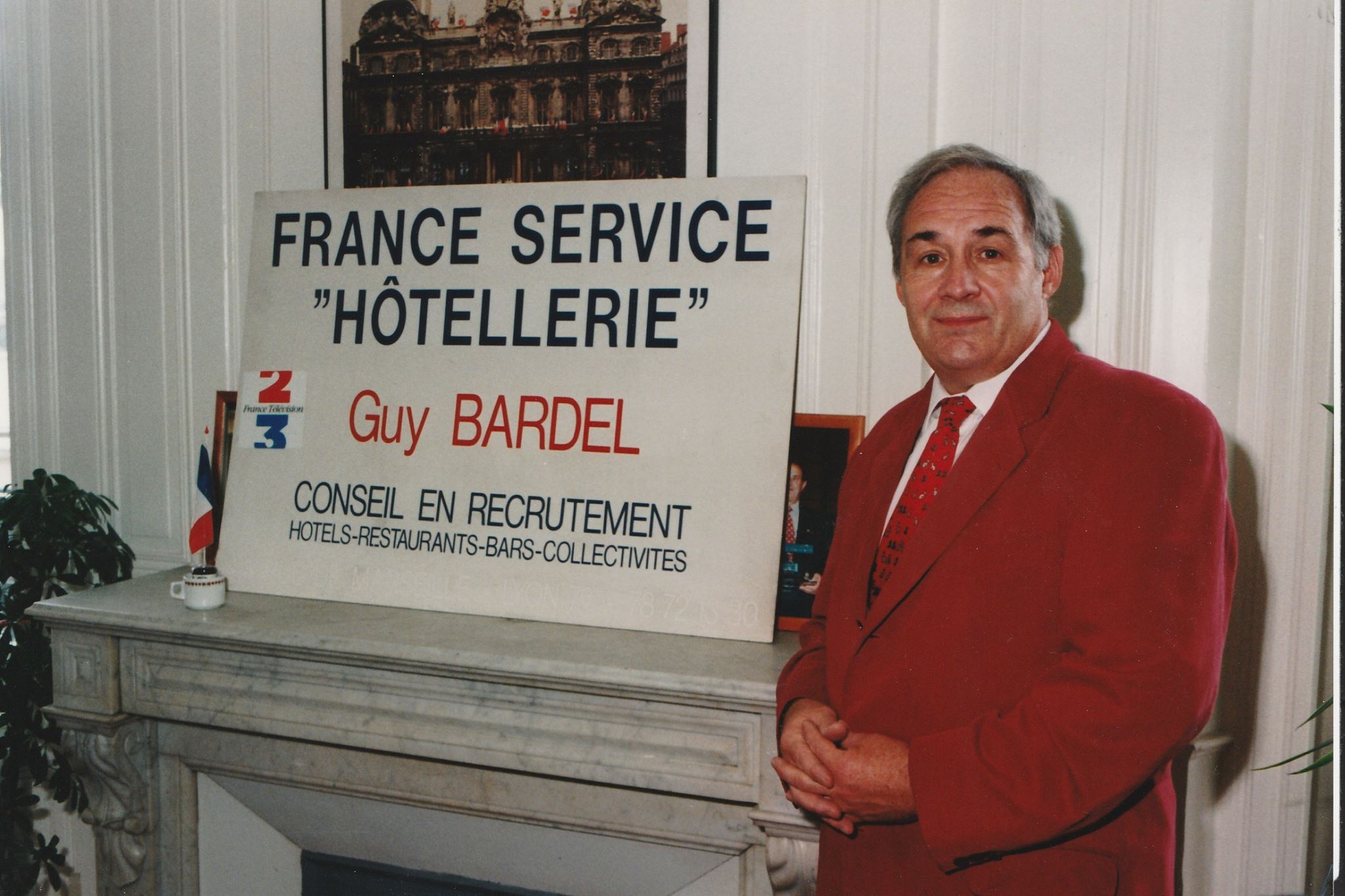 Guy Bardel le dirigeant de Franse Service Hôtellerie Lyon 2è