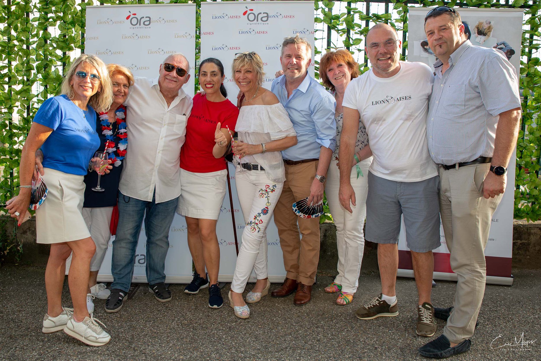 Hotel mercure Perrache et sa dirigeante Marta en rouge et les amis(es)2022