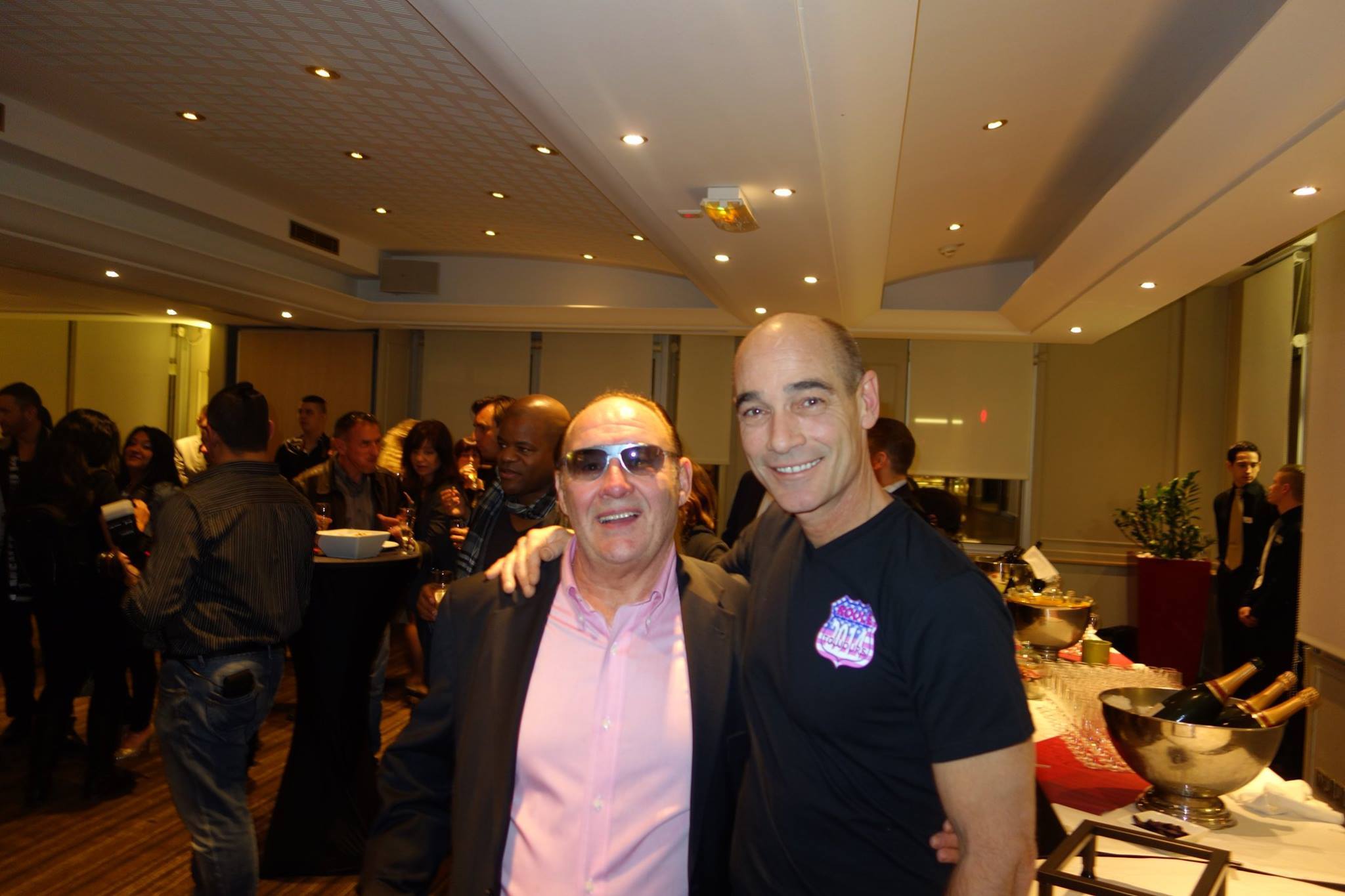 Jean Marc Barr acteur le grand Bleu à l&rsquo;hôtel Mercure Lyon