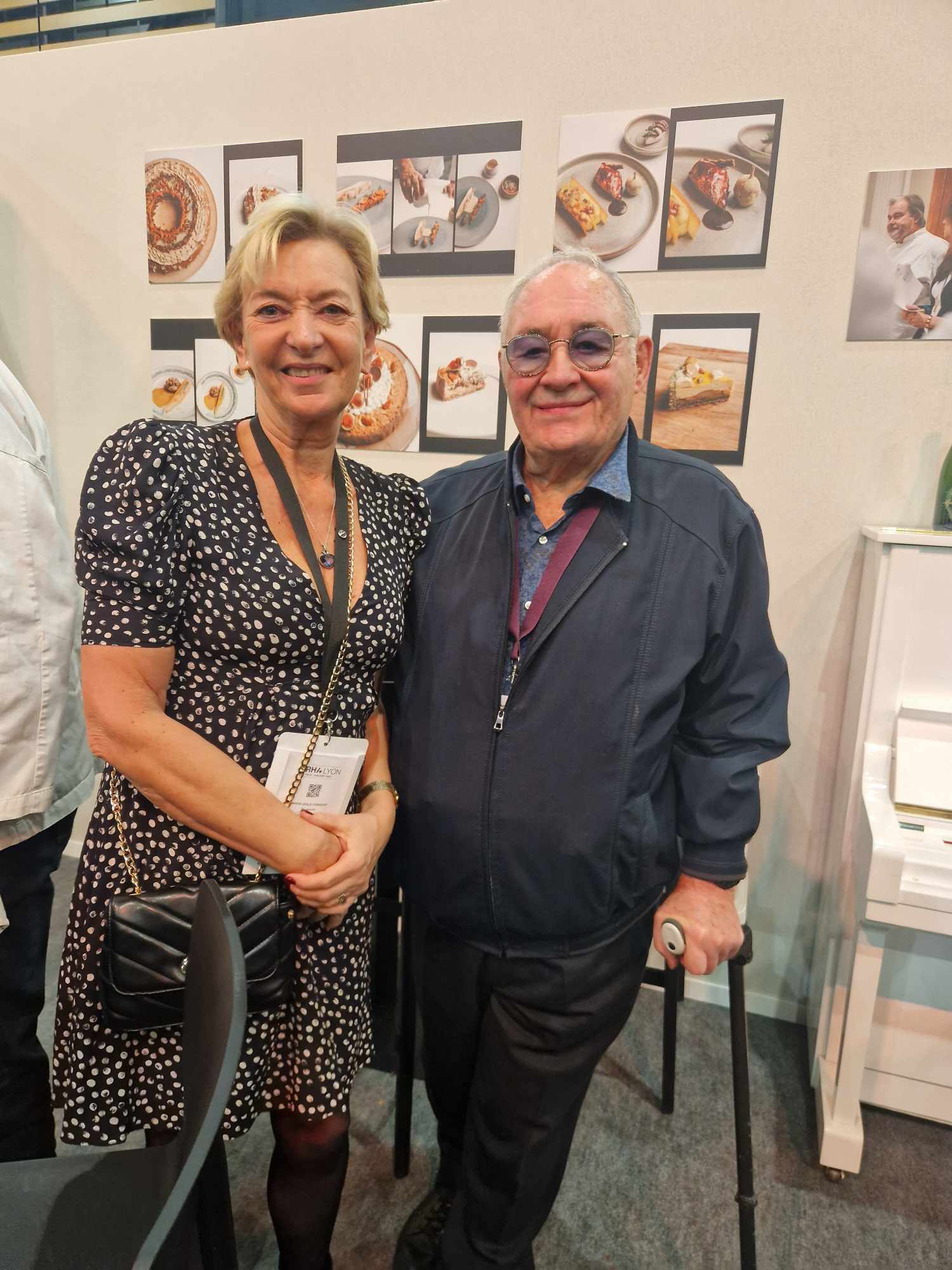 La Directrice Générale Marie-Odile Fondeur de la fondation pour la cuisine durable by Olivier Ginon Le Sirha adorable.2023
