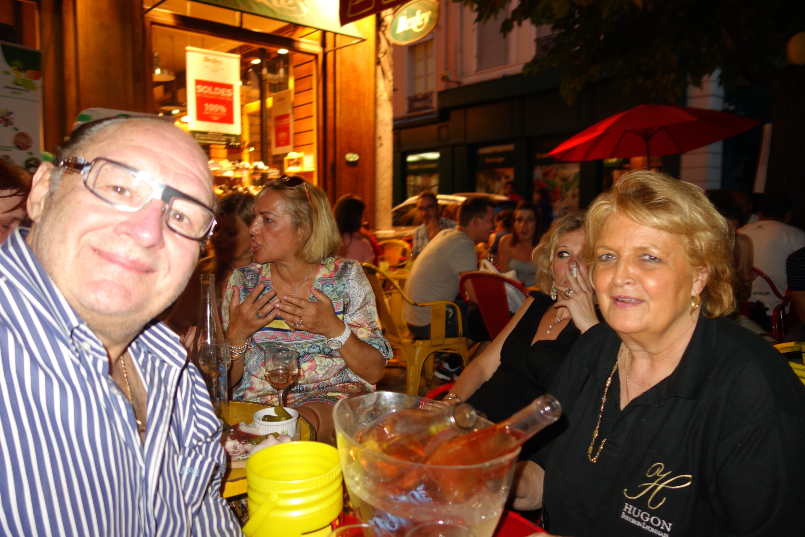 La cheffe cuisinière bouchon Lyonnais Arlette Hugon.