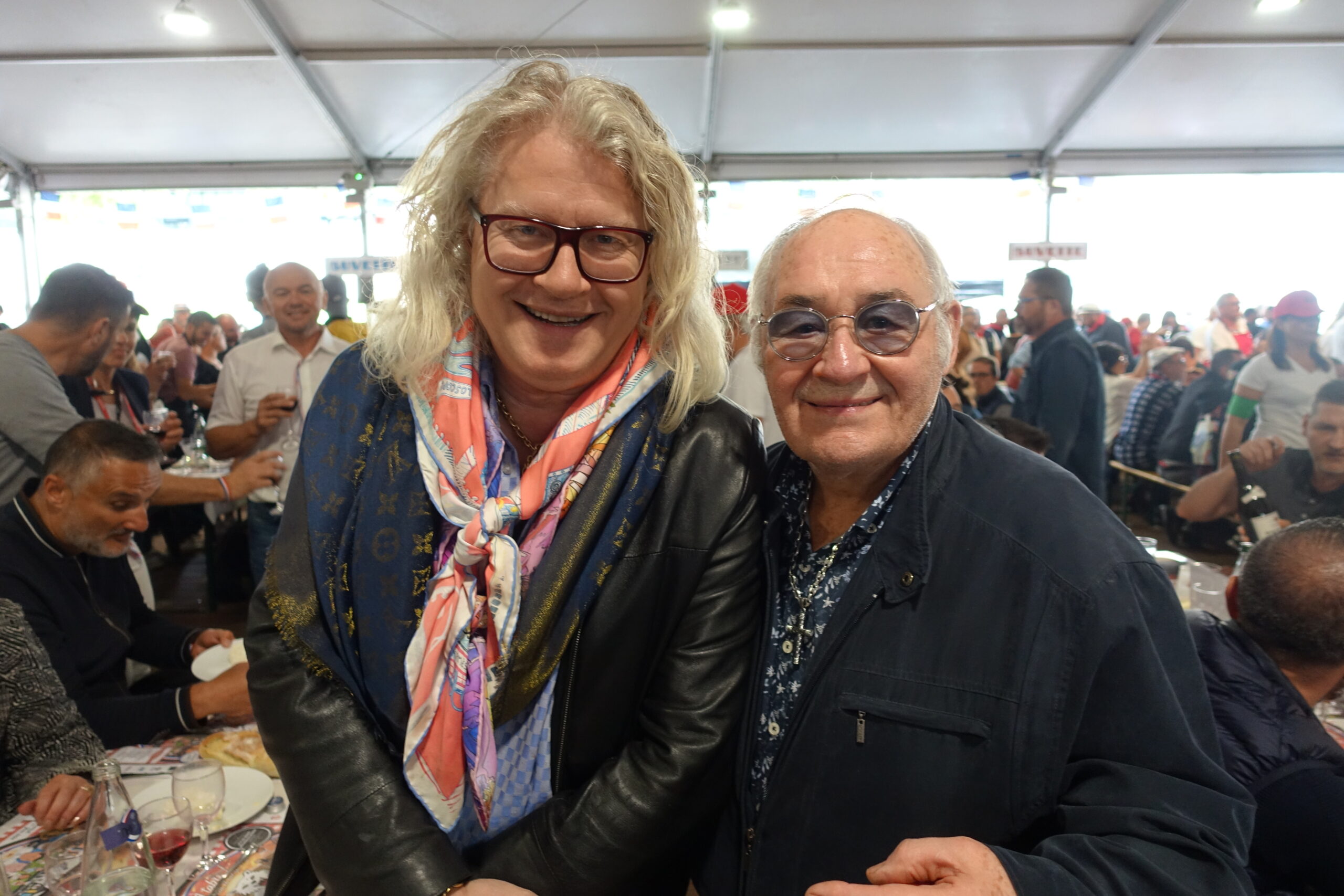 L&rsquo;artiste comédien Pierre jean Chalencon au Grand Machon de Lyon