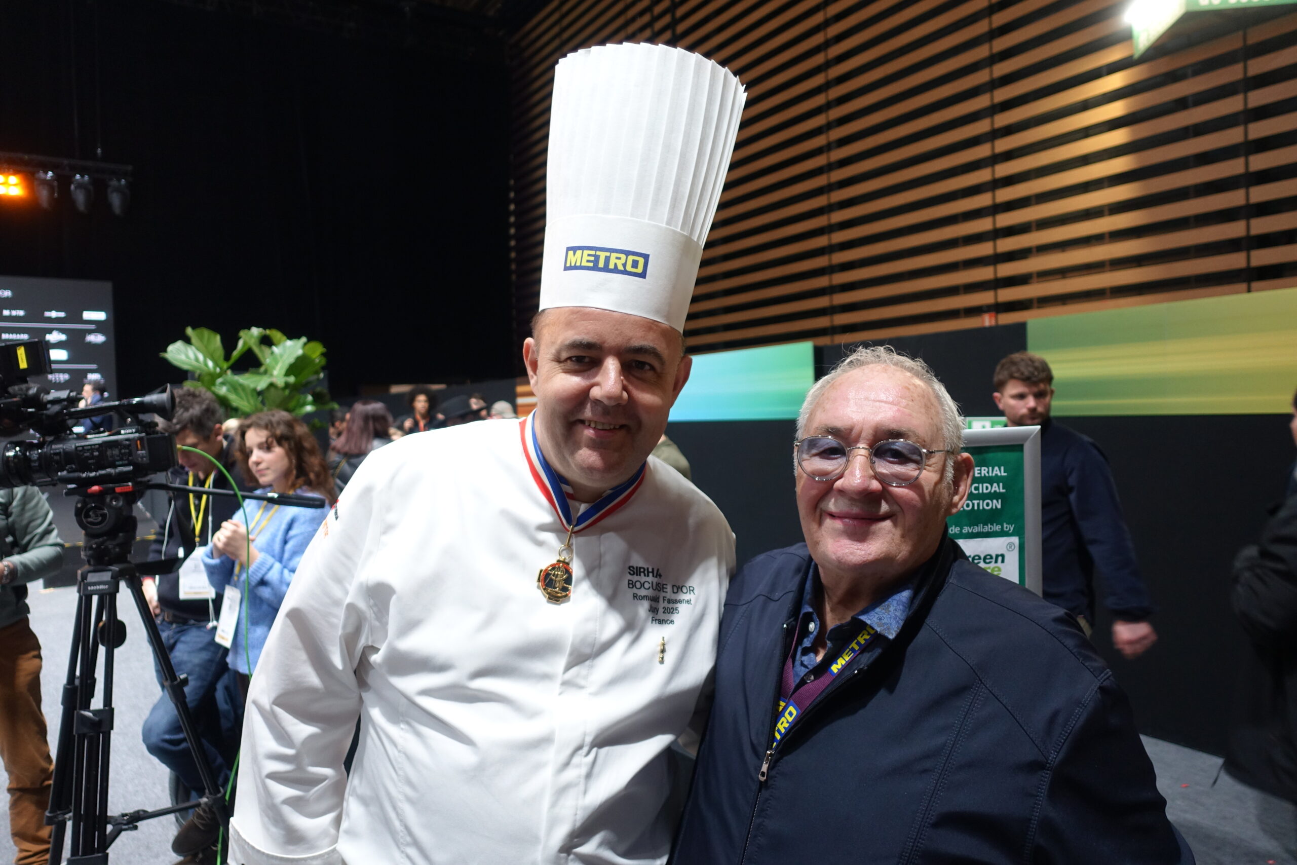 Le Chef MOF Romuald Fassenet Sirha