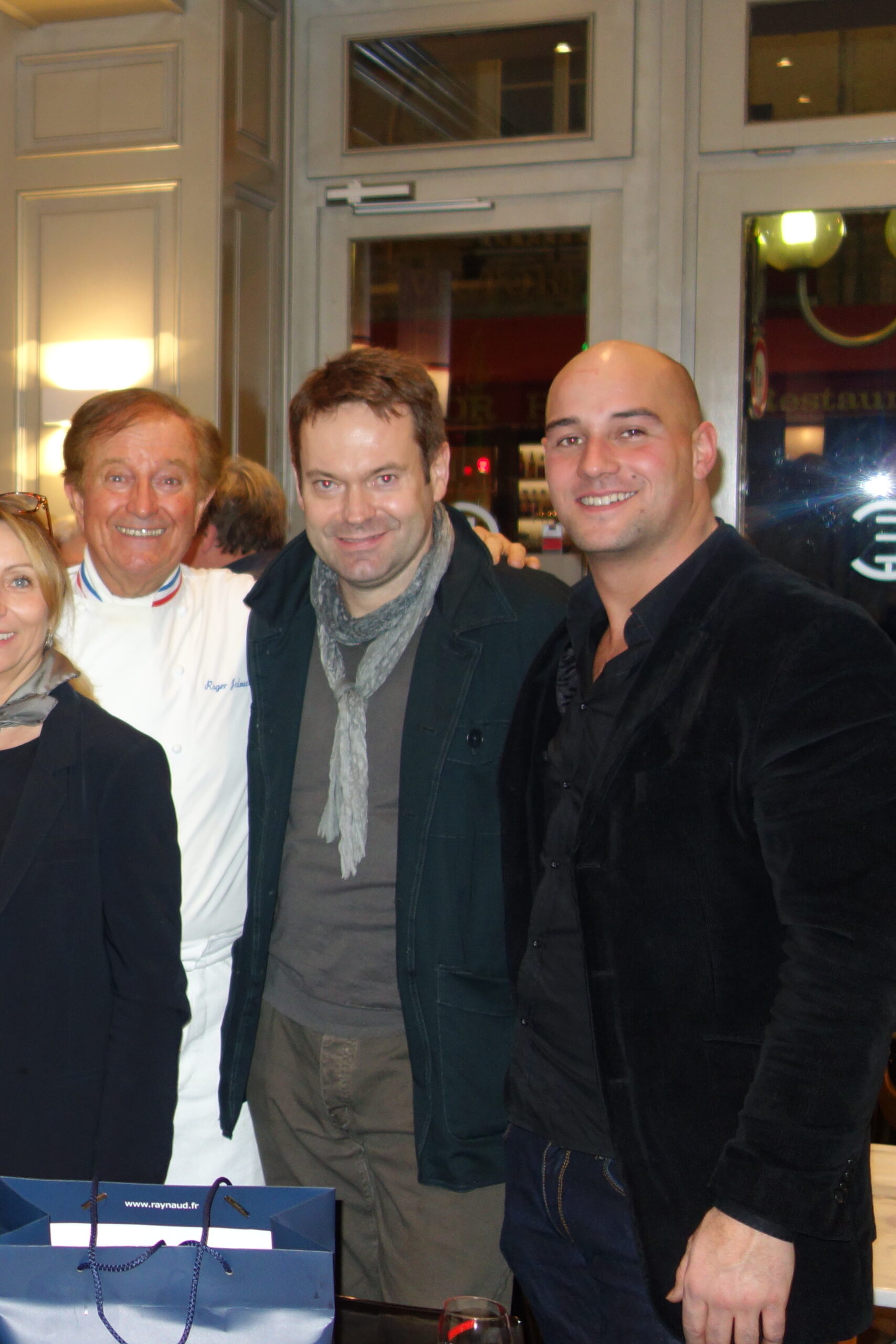 Le Chef Roger Jaloux MOF et Claude Le Tohic Chef MOF Joèl Robuchon Las Vegas