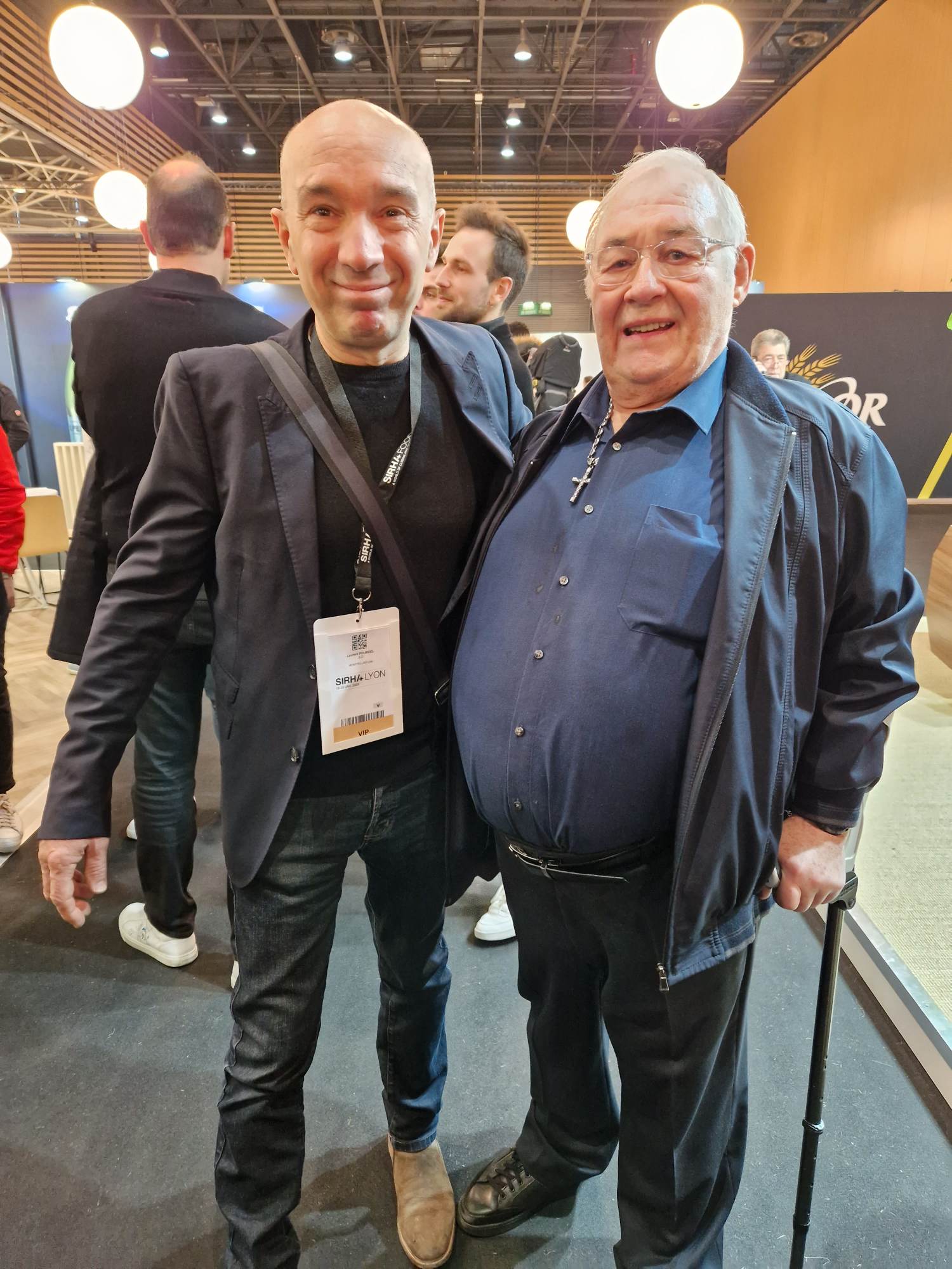 Le Grand chef Jacques Pourcel rencontre Sirha
