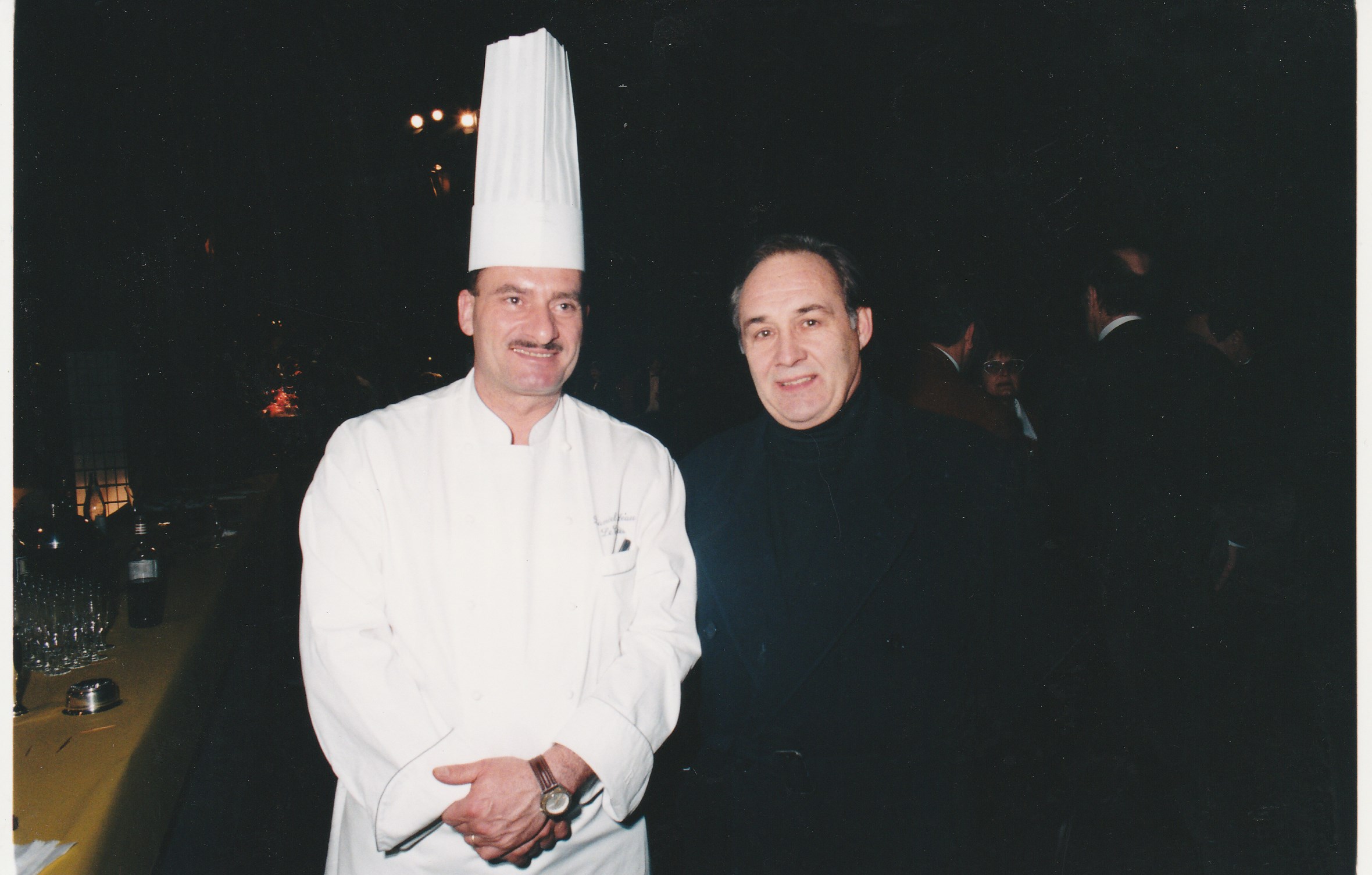 Le chef André et GB