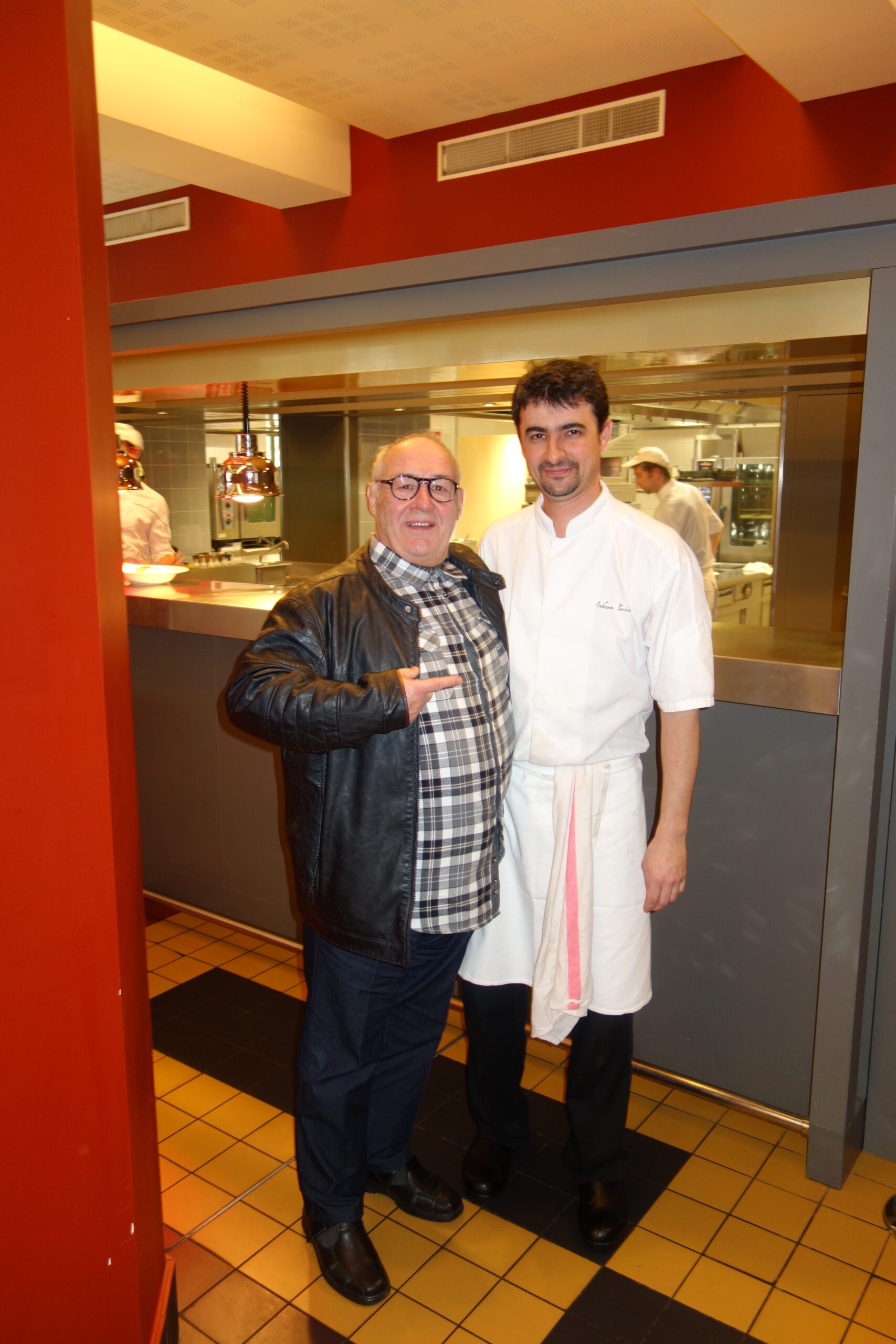 Le chef Johan Perrier maison Albert Lyon 1er