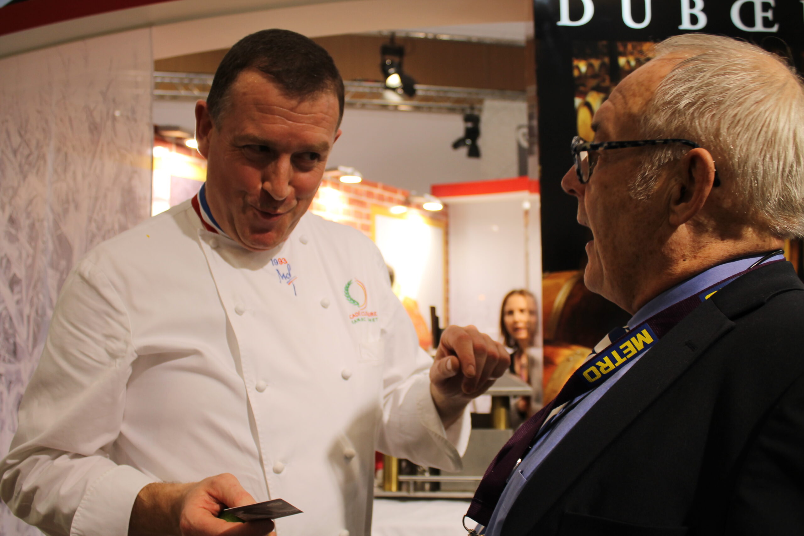 Le chef MOF Académicien Jean Marc Tachet