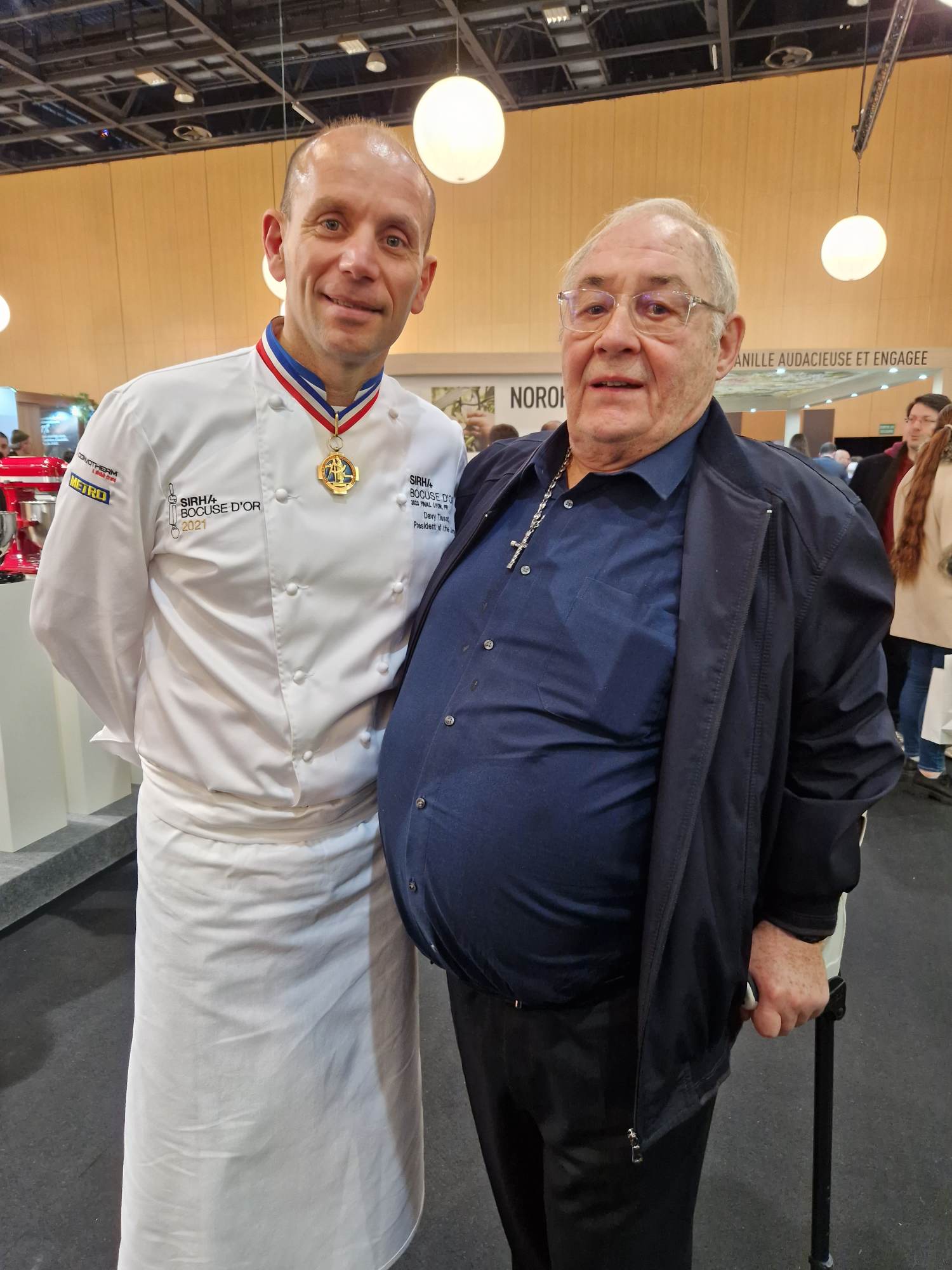 Le chef MOF Davy Tissot