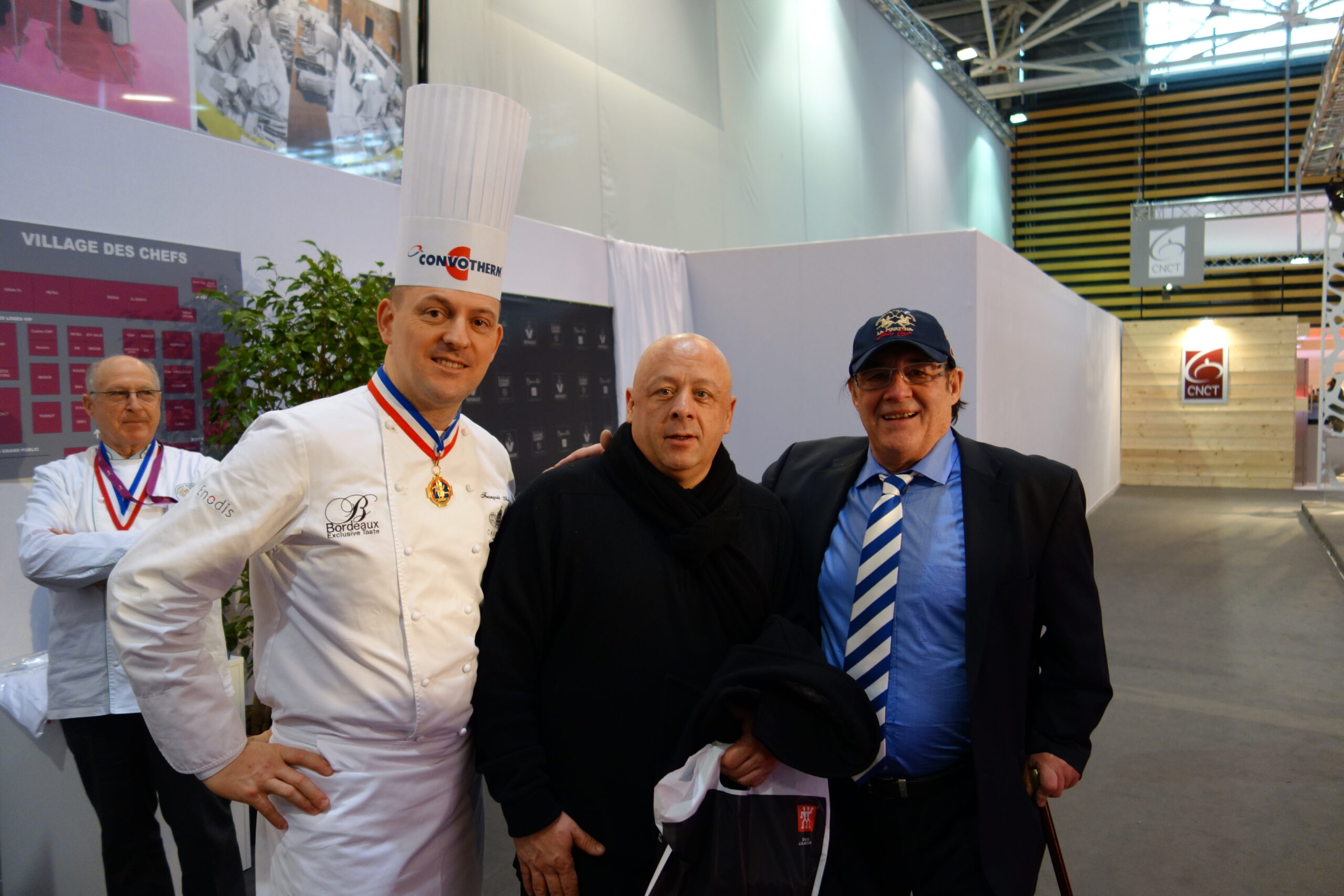 Le chef MOF François Adamski et Frédéric Anton