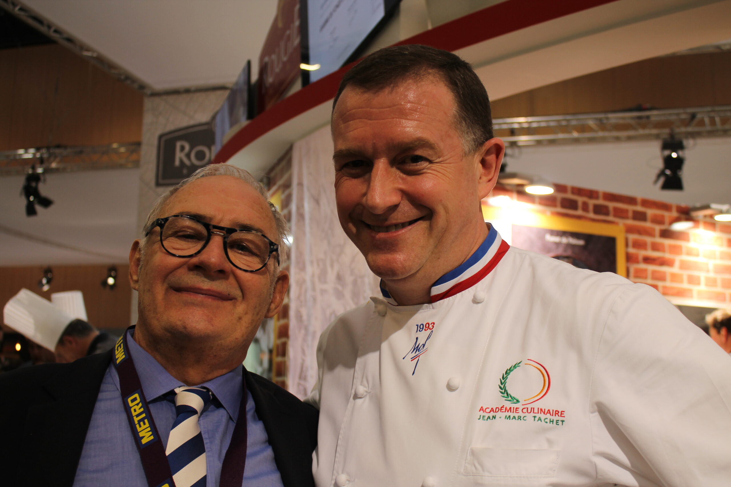 Le chef MOF Jean marc Tachet Académie Culinaire 2024