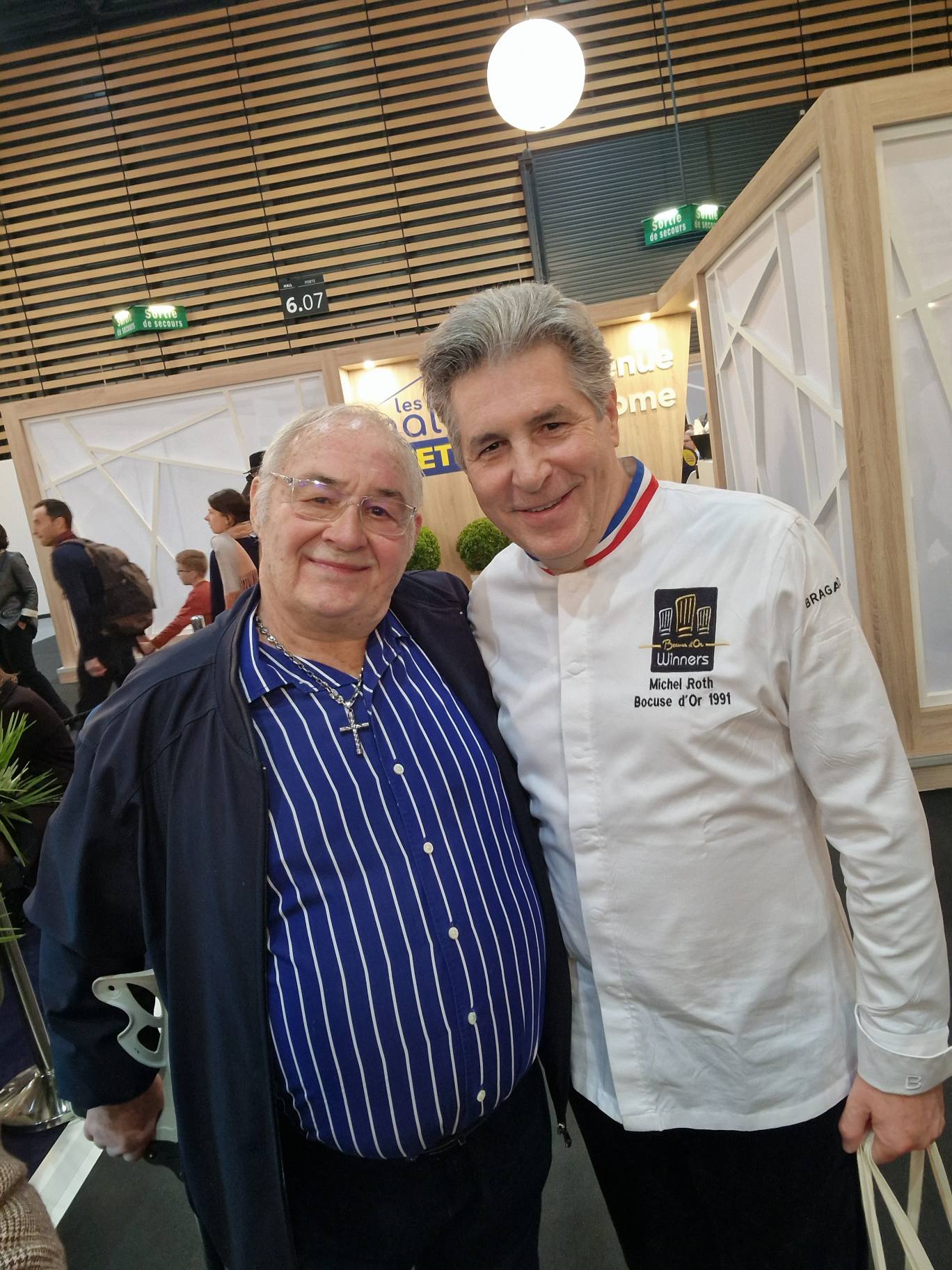 Le chef MOF Michel Roth