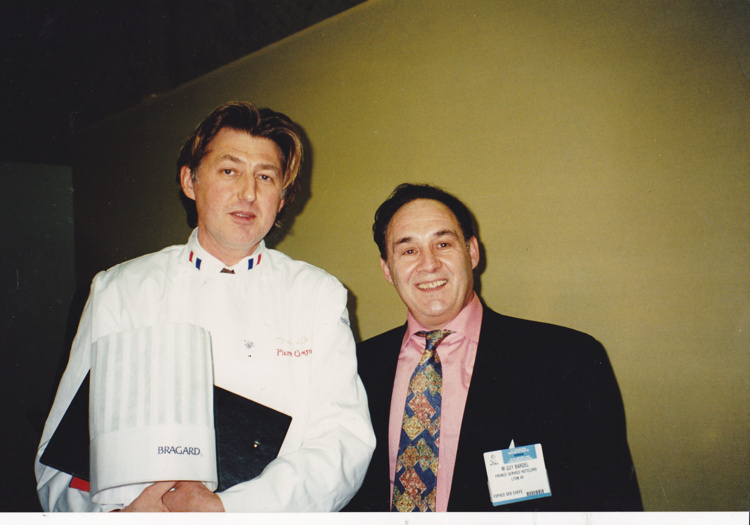 Le chef MOF Pierre Gagnaire Sirha 2015
