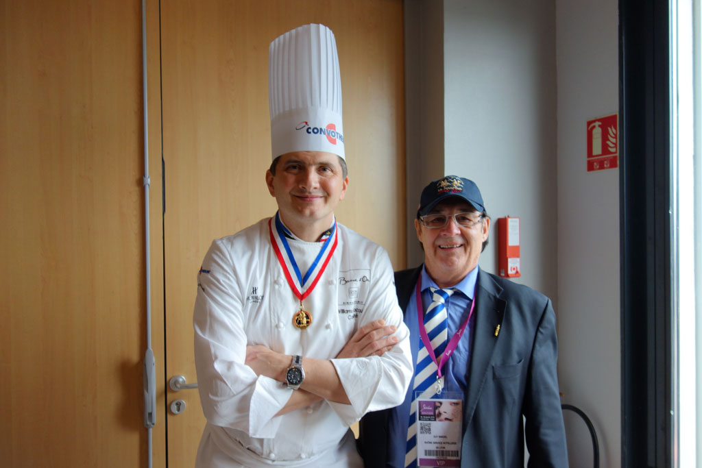 Le chef MOF Williams JACQUIER