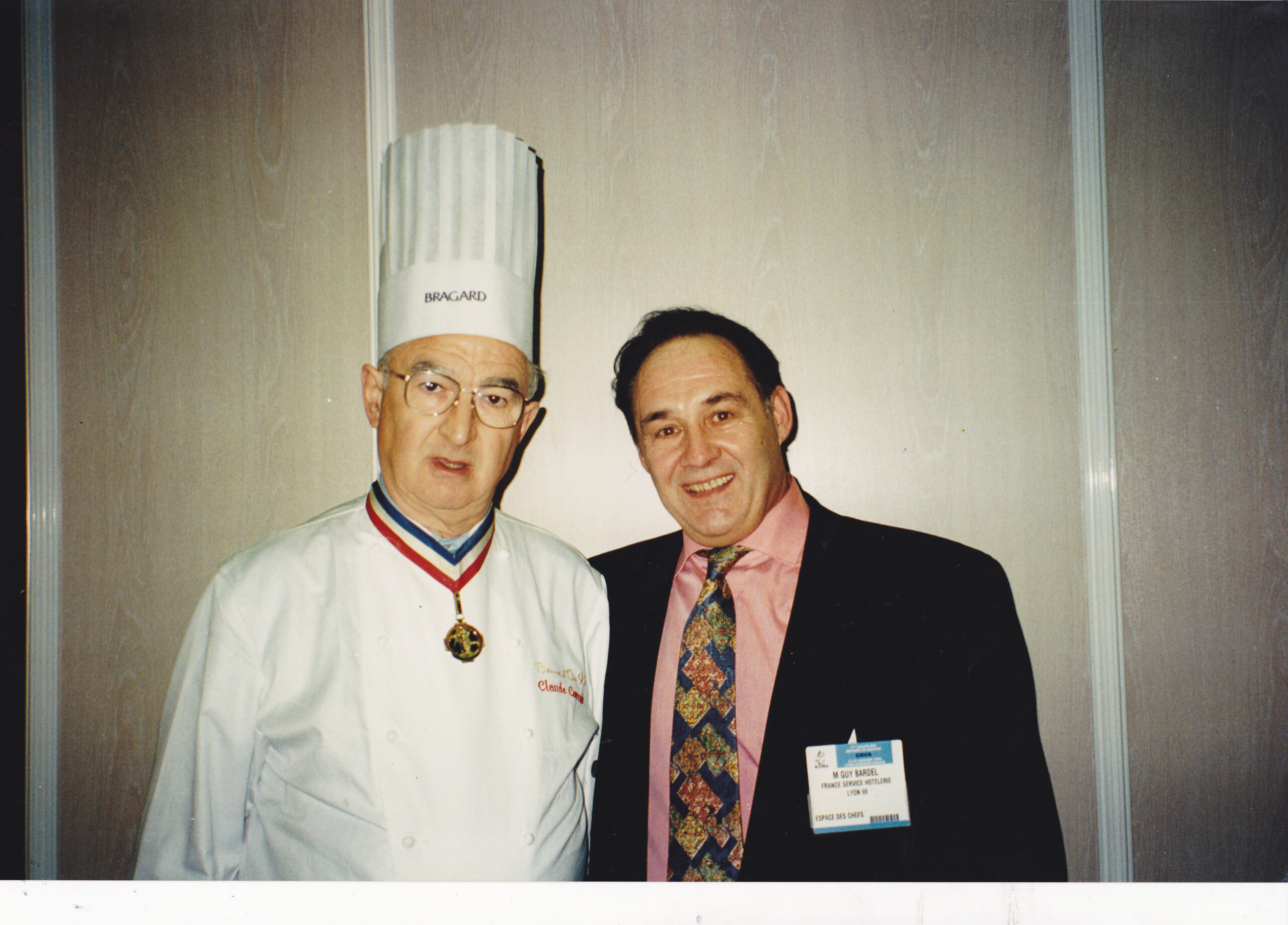 Le chef MOF claude Gervais 2015