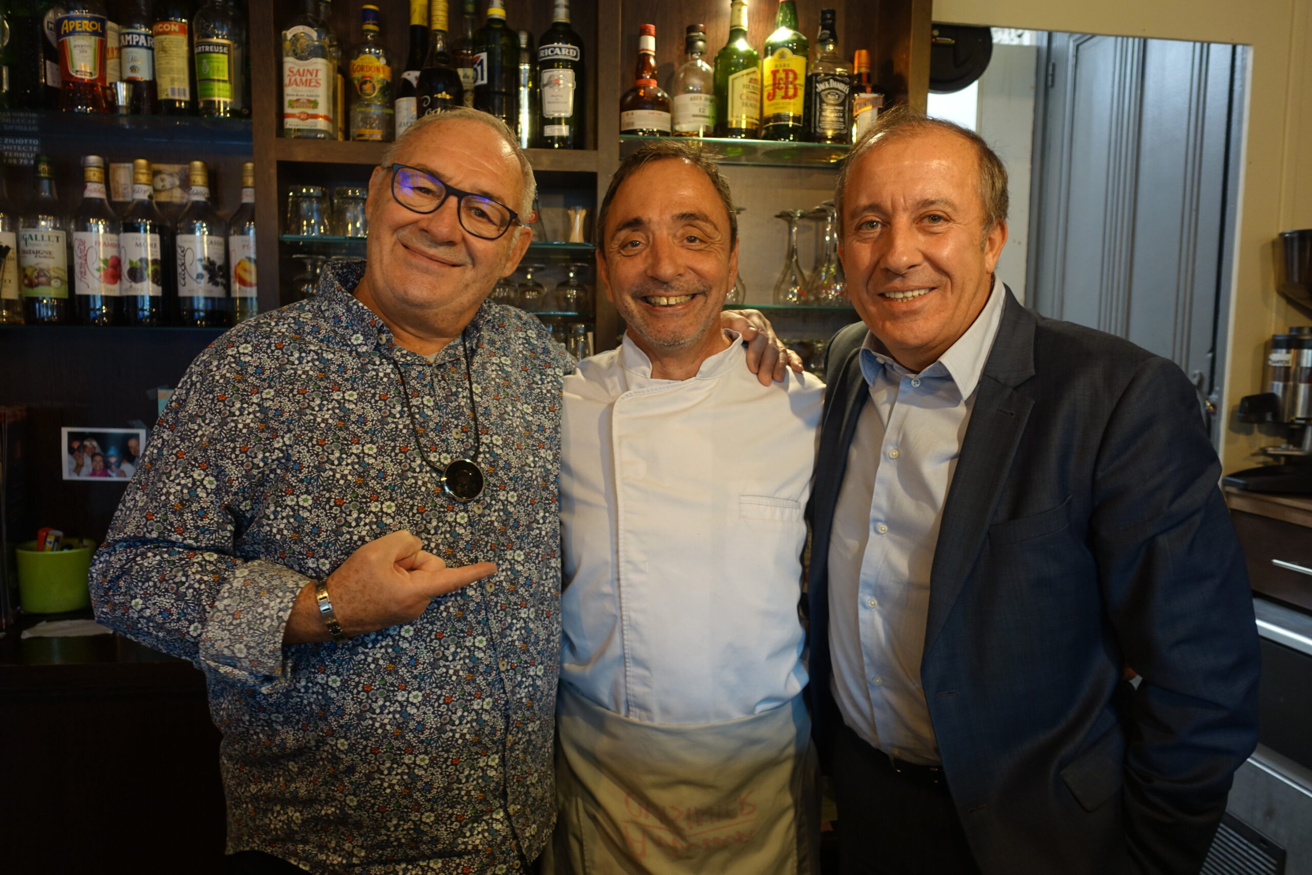 Le chef Marc Jarillot chez l&rsquo;artisan et Eric Pécoud Lyon 3è