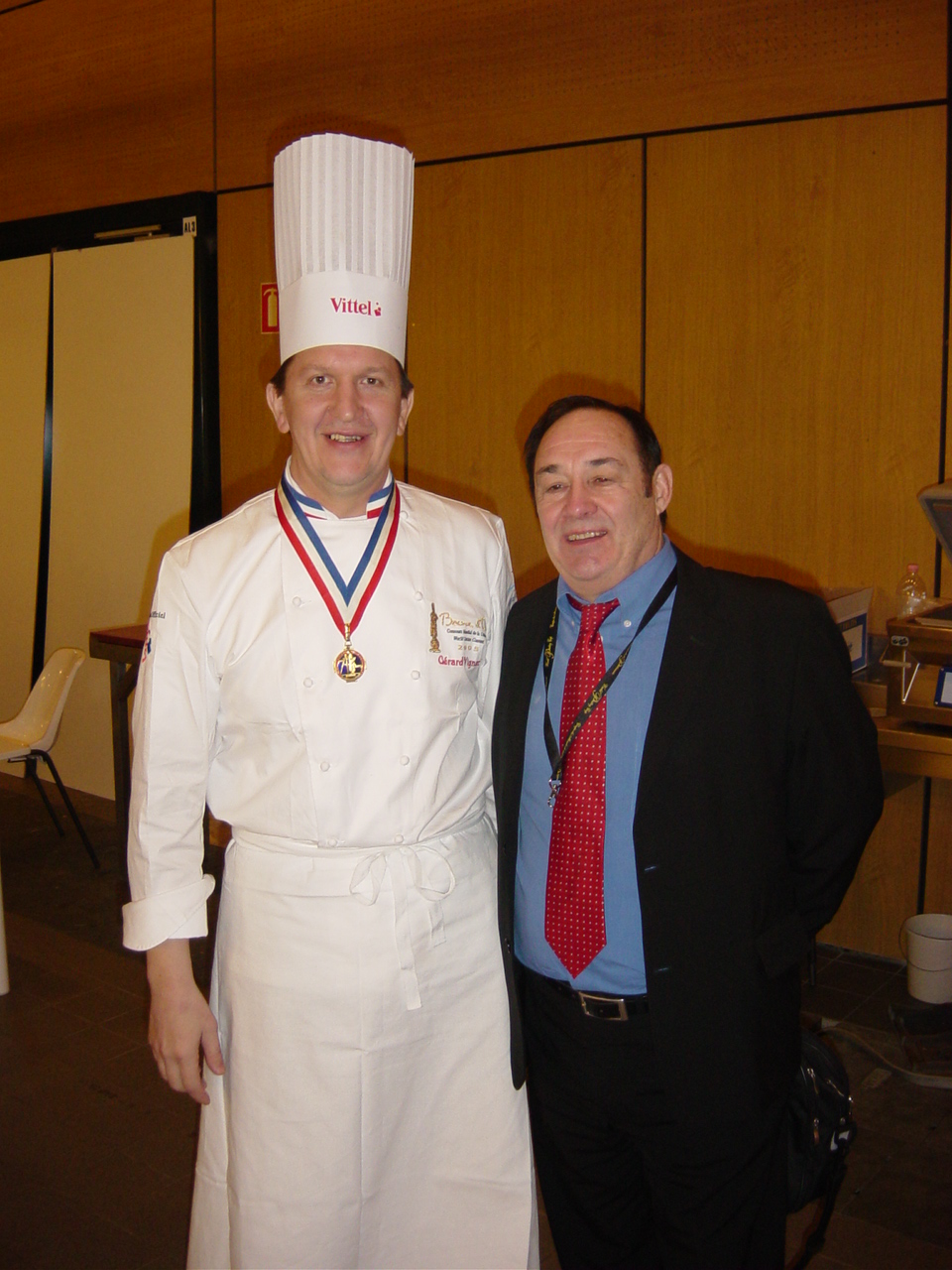 Le chef Mof Gérard Vignat Lyon