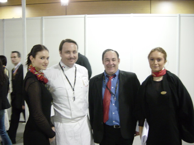 Le chef animateur culinaire télé Vincent Ferniot. Bocuse d&rsquo;0r 2004