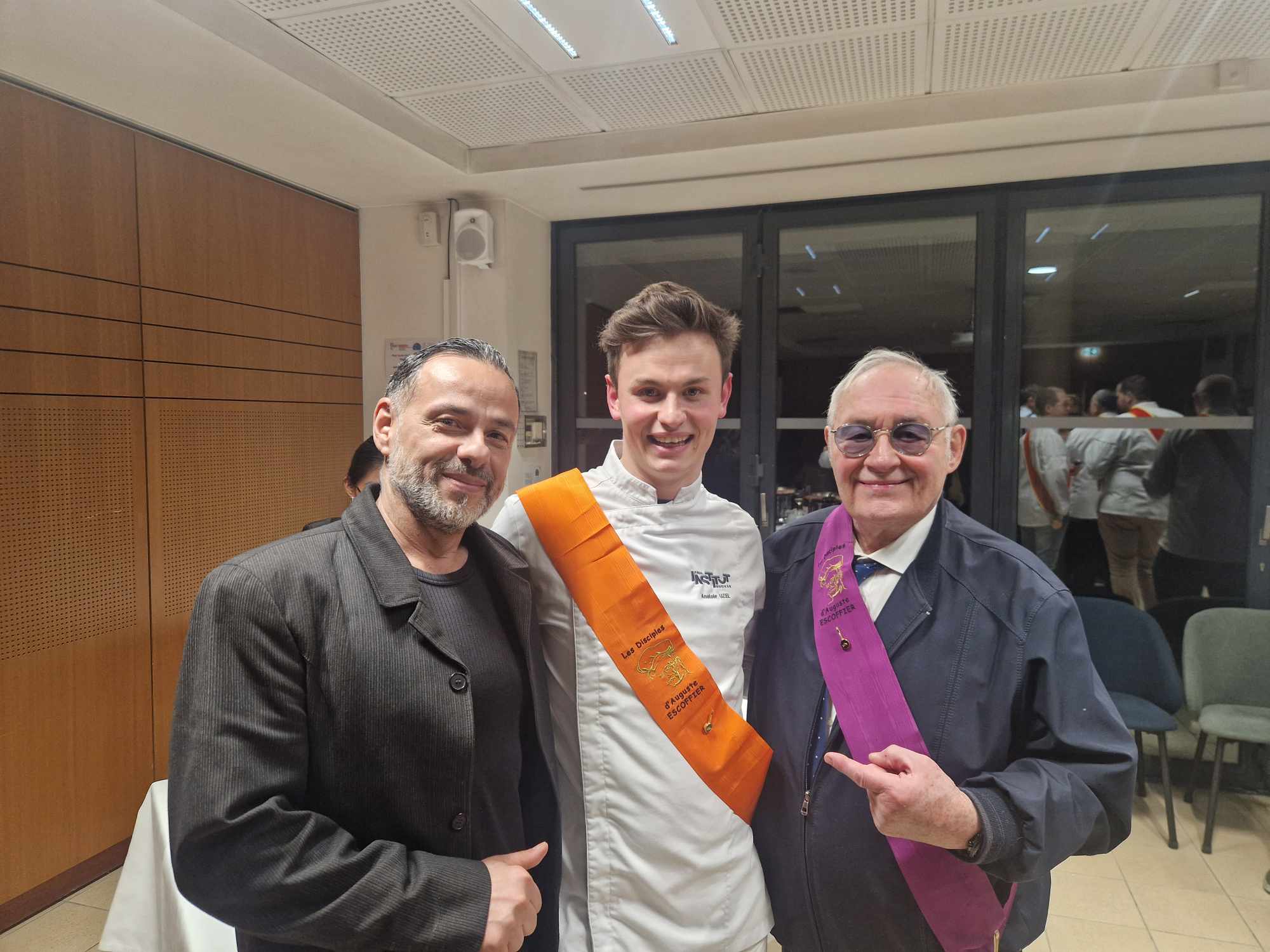 Les élus Disciples D&rsquo;Escoffier William et guytou et l&rsquo;ami Antho