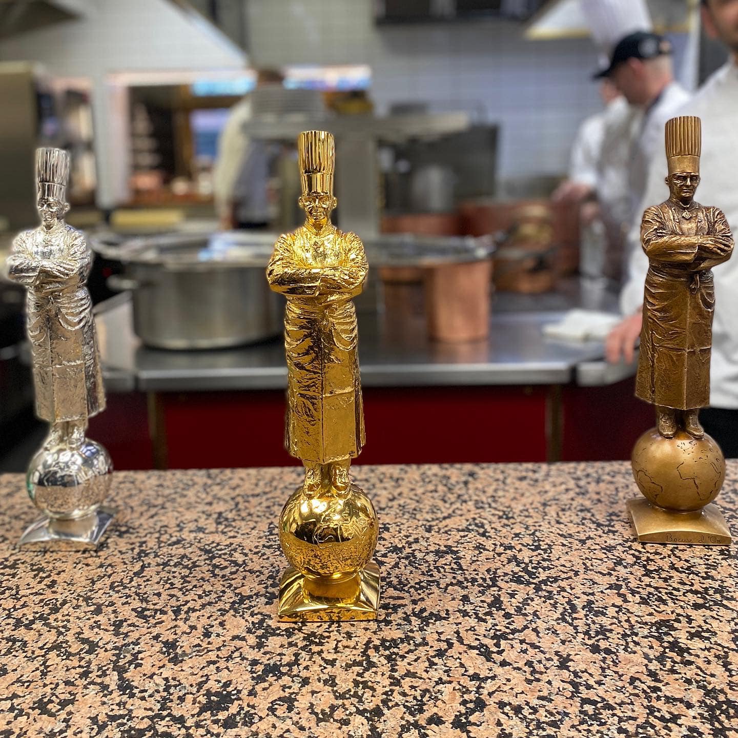 Les statuettes du Bocuse d&rsquo;Or