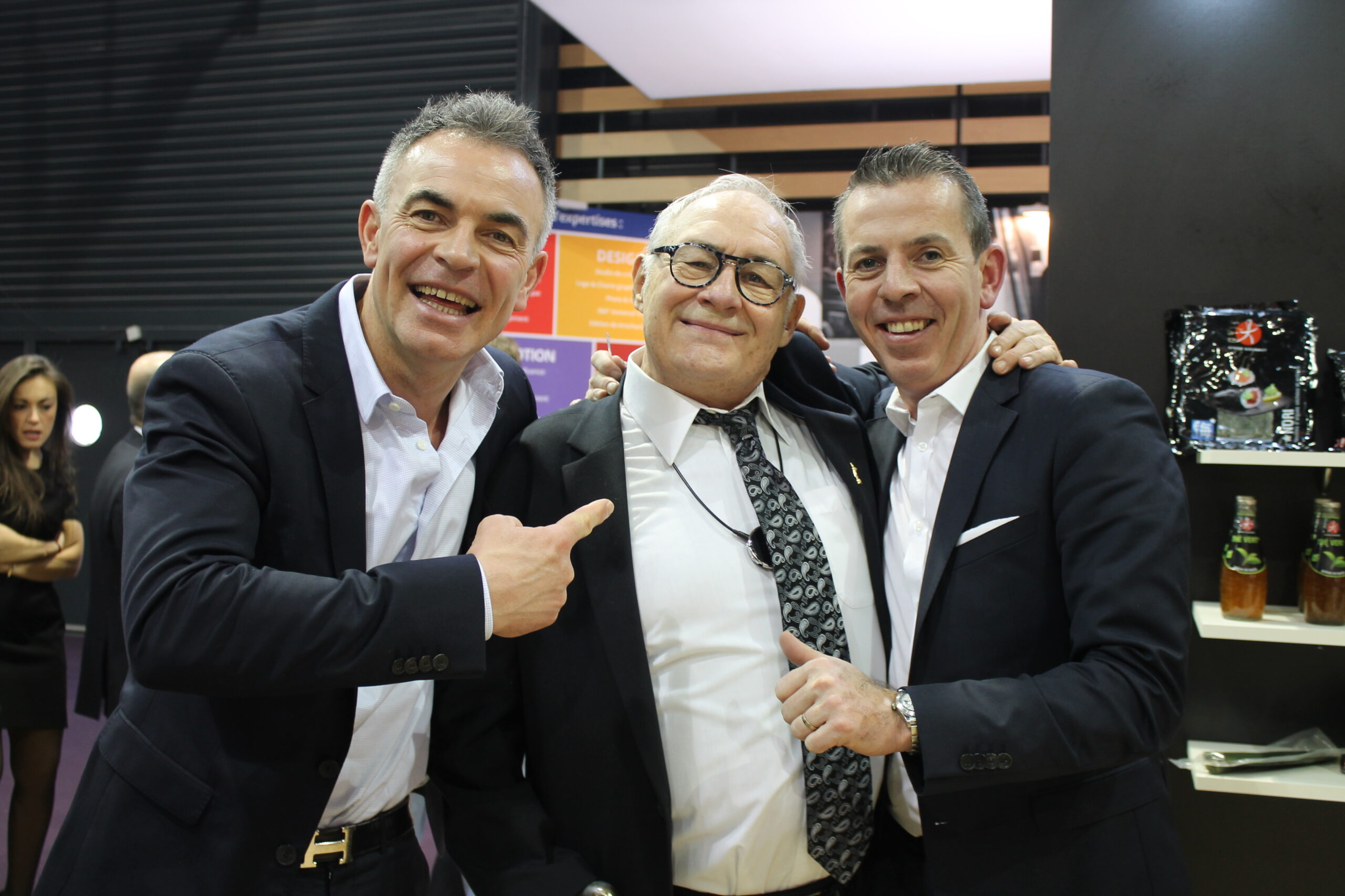 Marco et Thibaut dirigeant EX Maison Bocuse