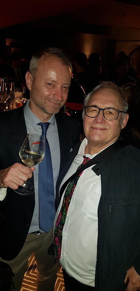Marco lyonpeople et son ami Guy Bardel le recruteur au grand coeur.