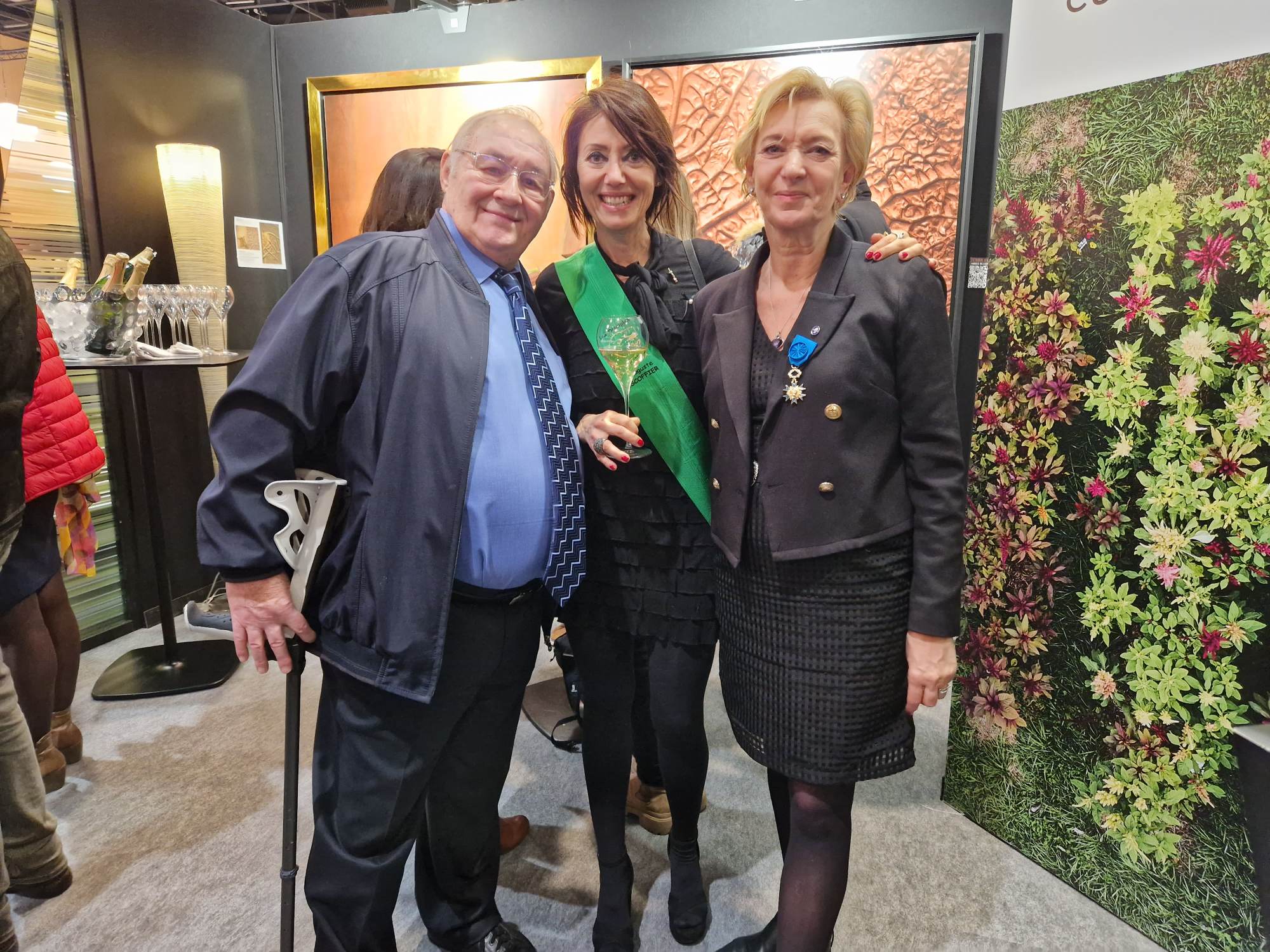 Marie Odile Fondeur Directrice Générale du Sirha avec Frorence GUYOT Sirha 25